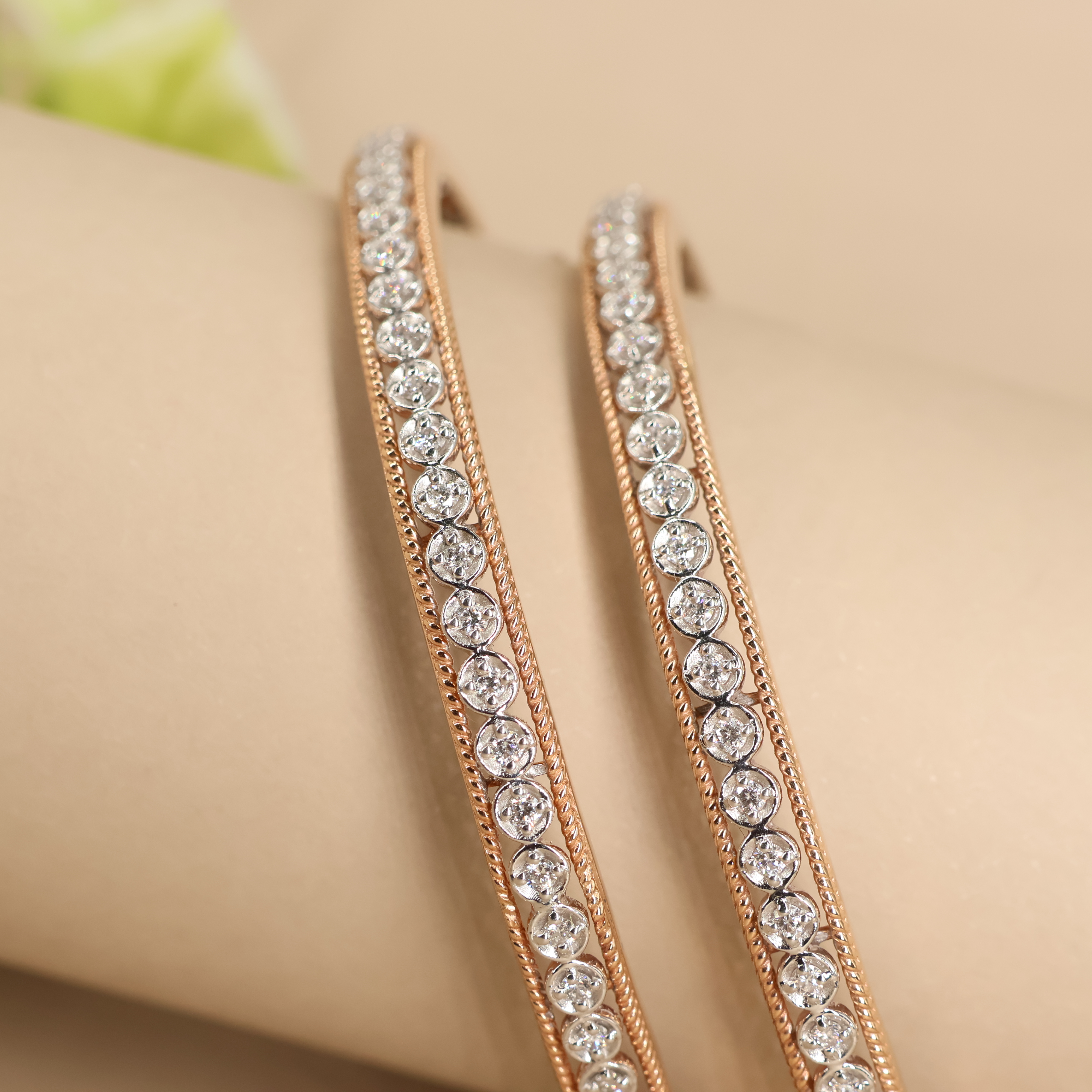 Real Diamond Bangles