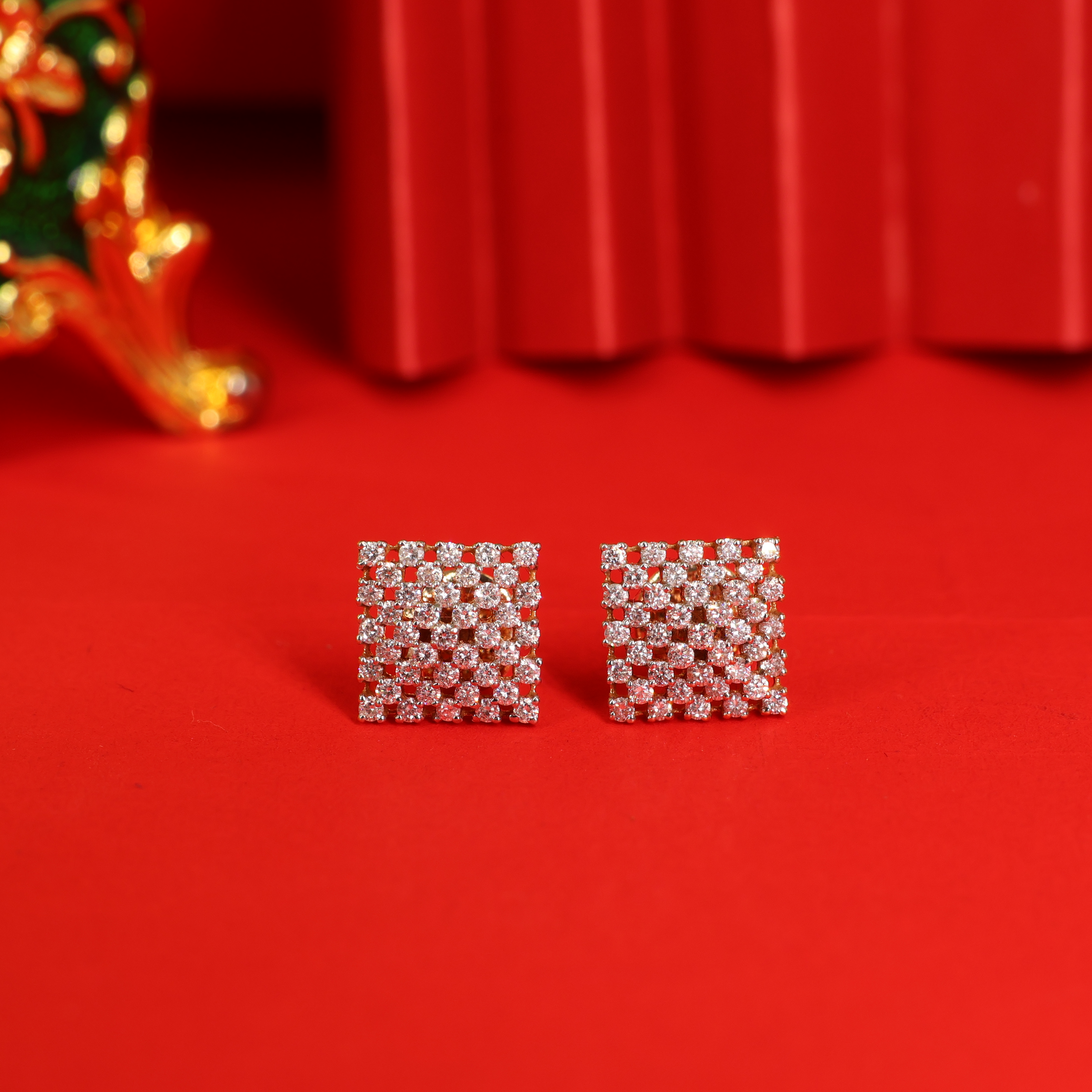 Real Diamond Earring 