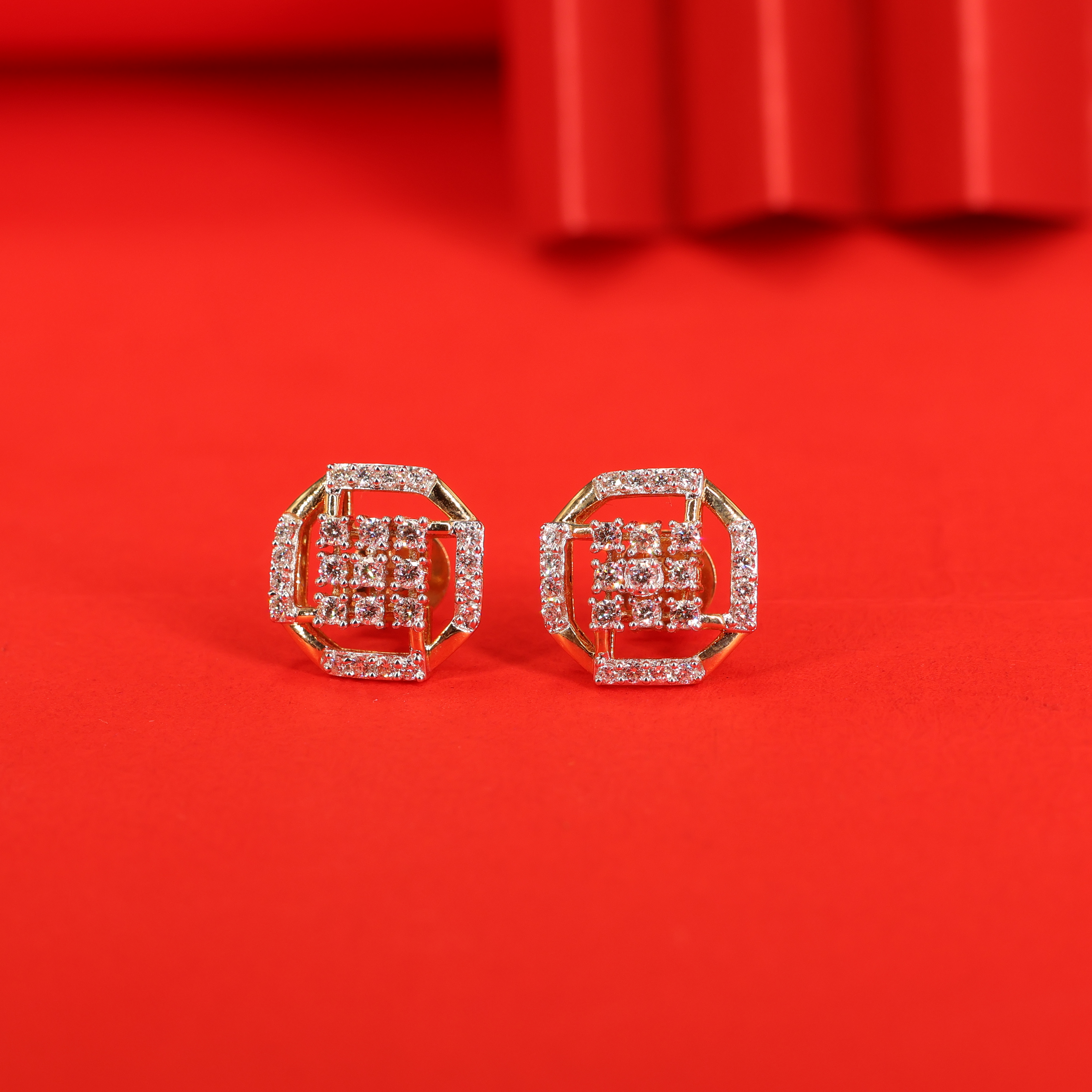 Real Diamond Earring 