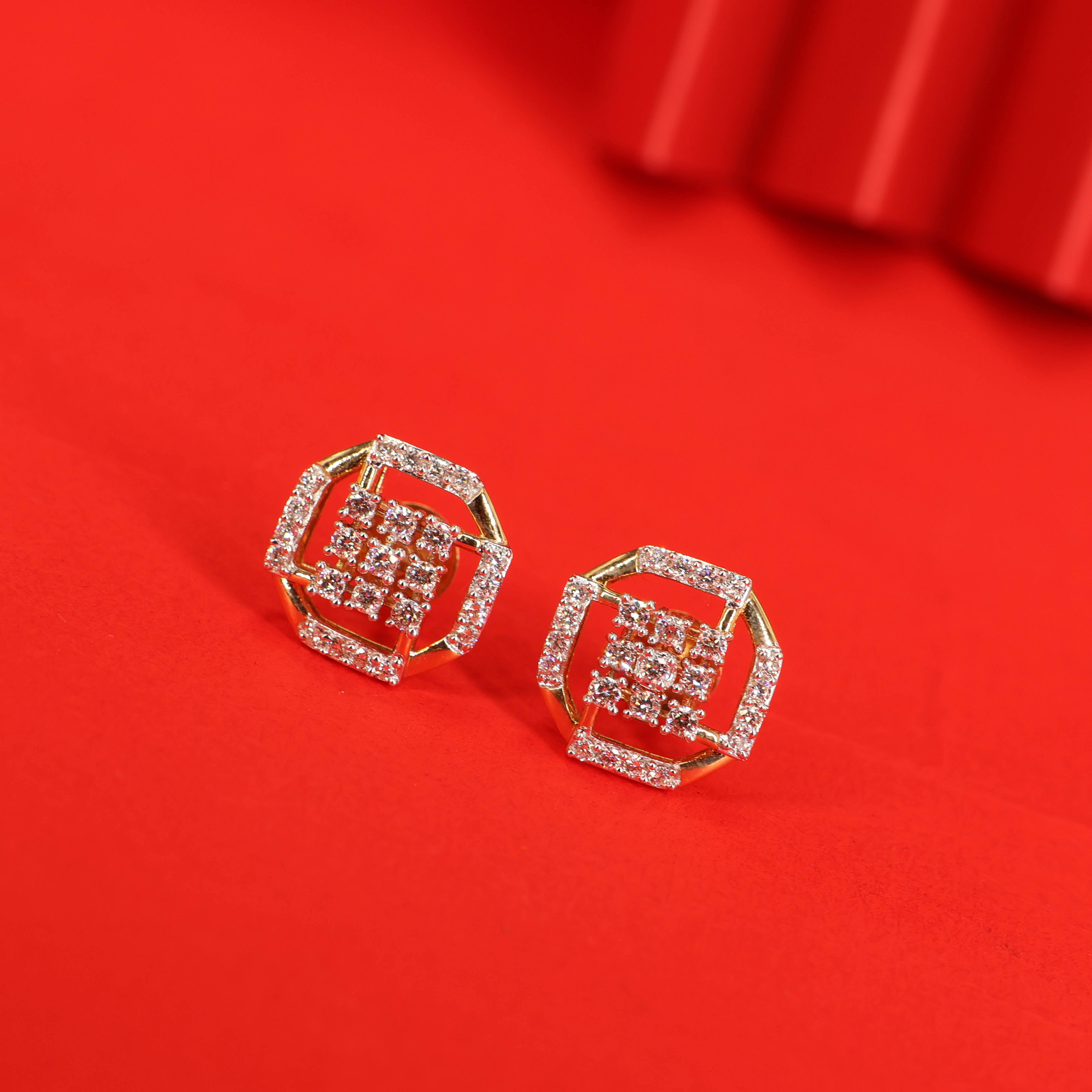 Real Diamond Earring 