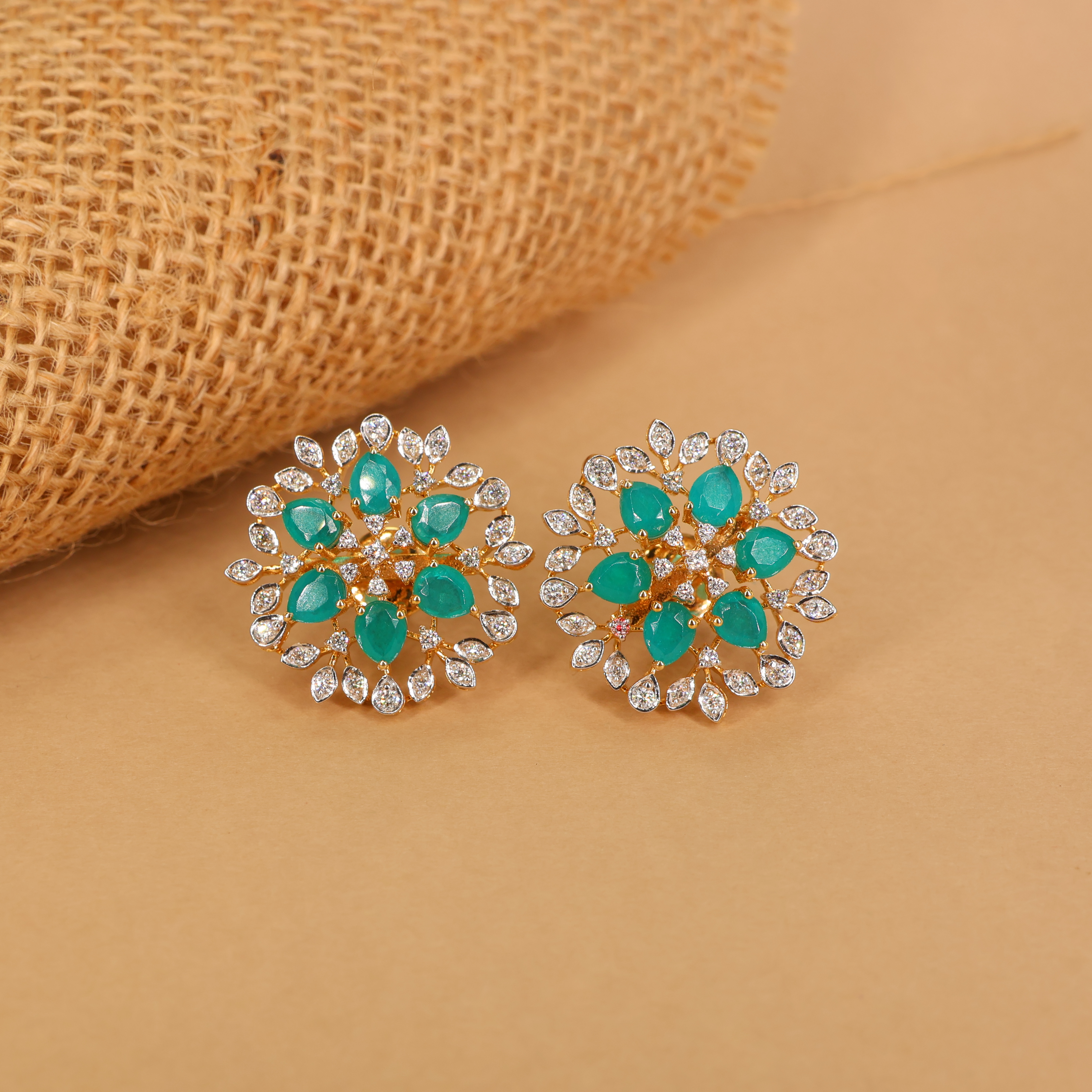 Real Diamond Earring 