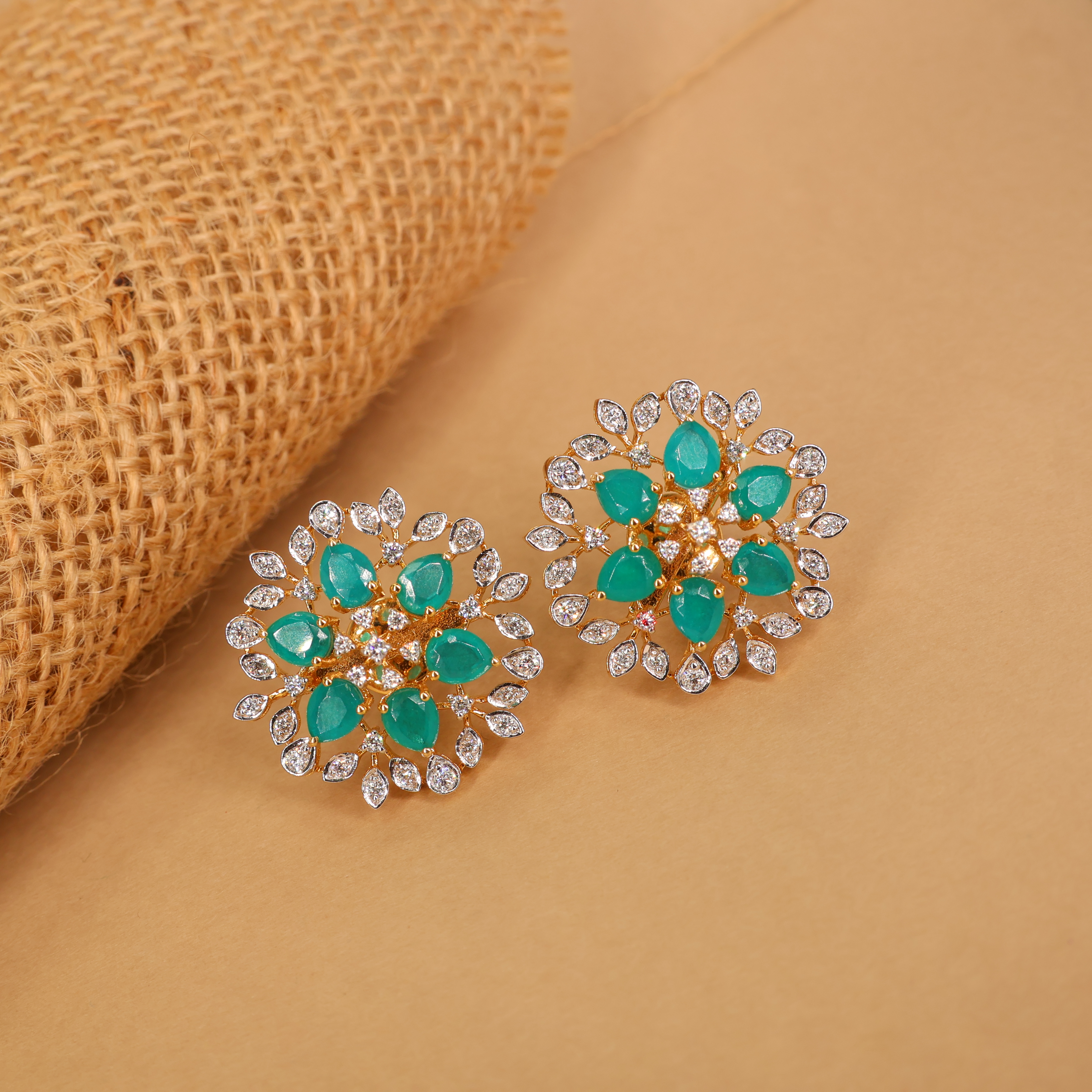 Real Diamond Earring 