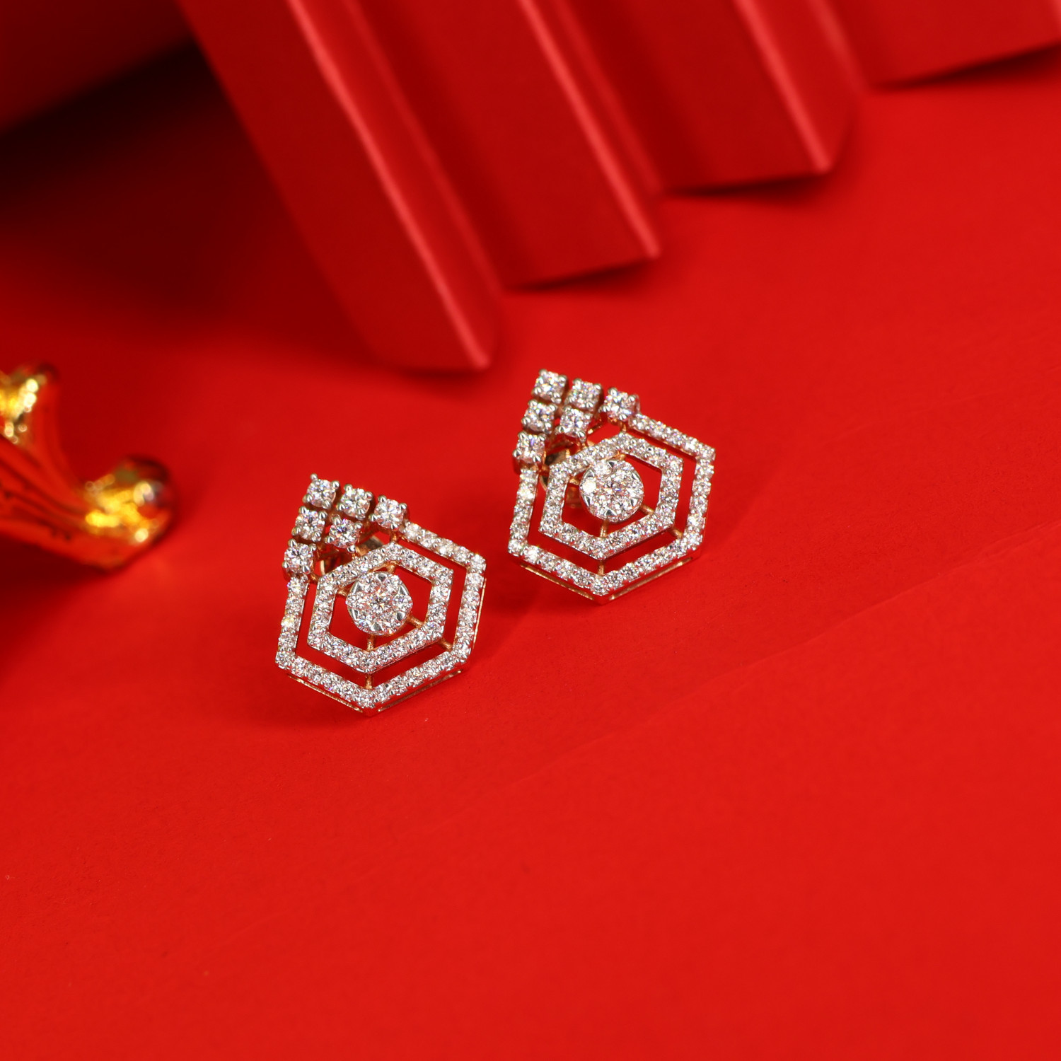 Real Diamond Earring 