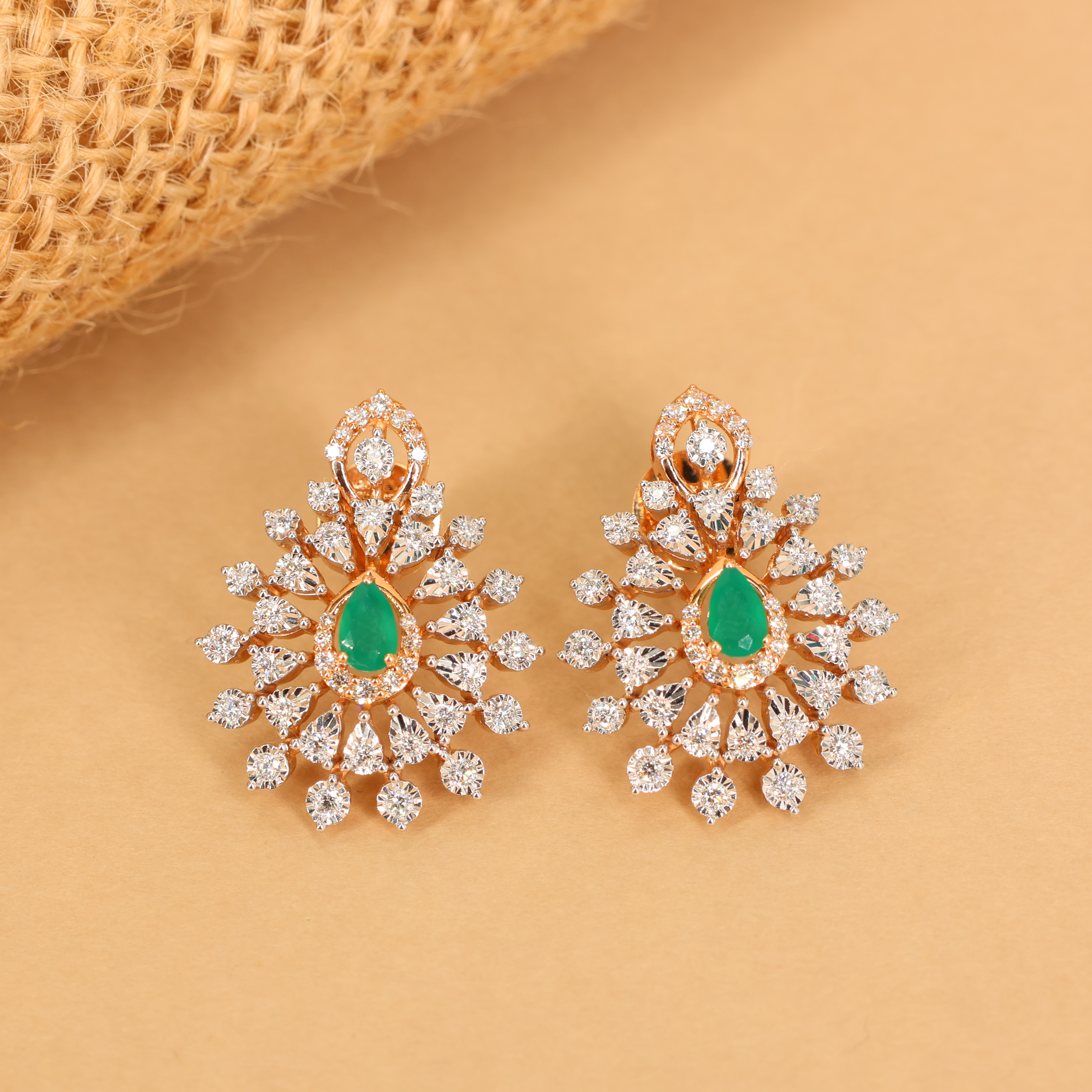 Real Diamond Earring 