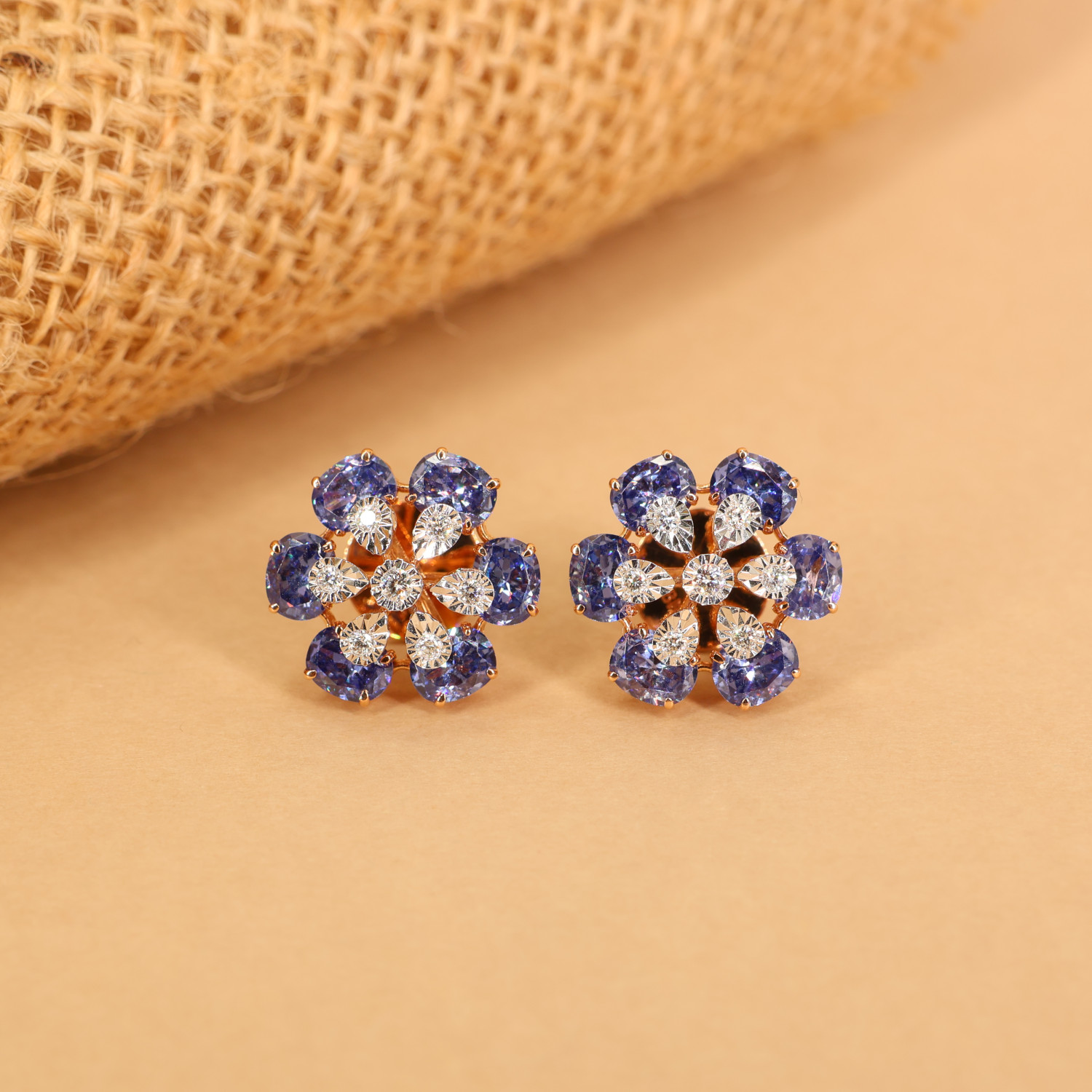 Real Diamond Earring 