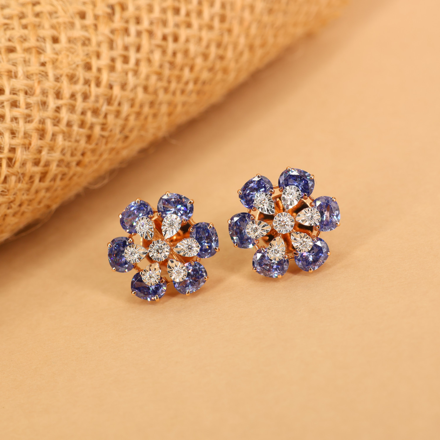 Real Diamond Earring 