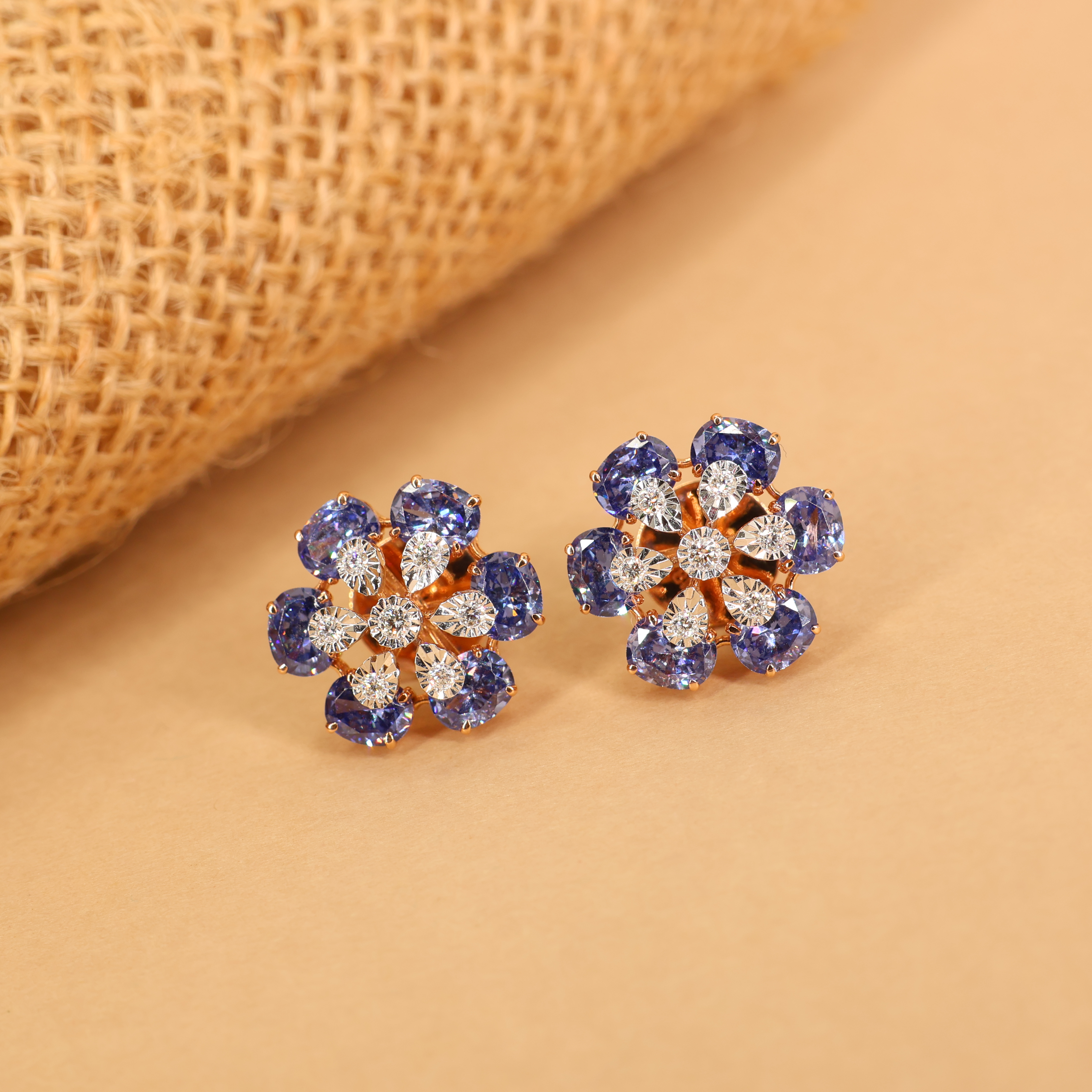 Real Diamond Earring 