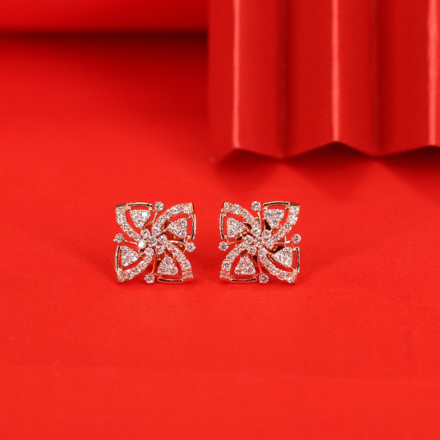 Real Diamond Earring 