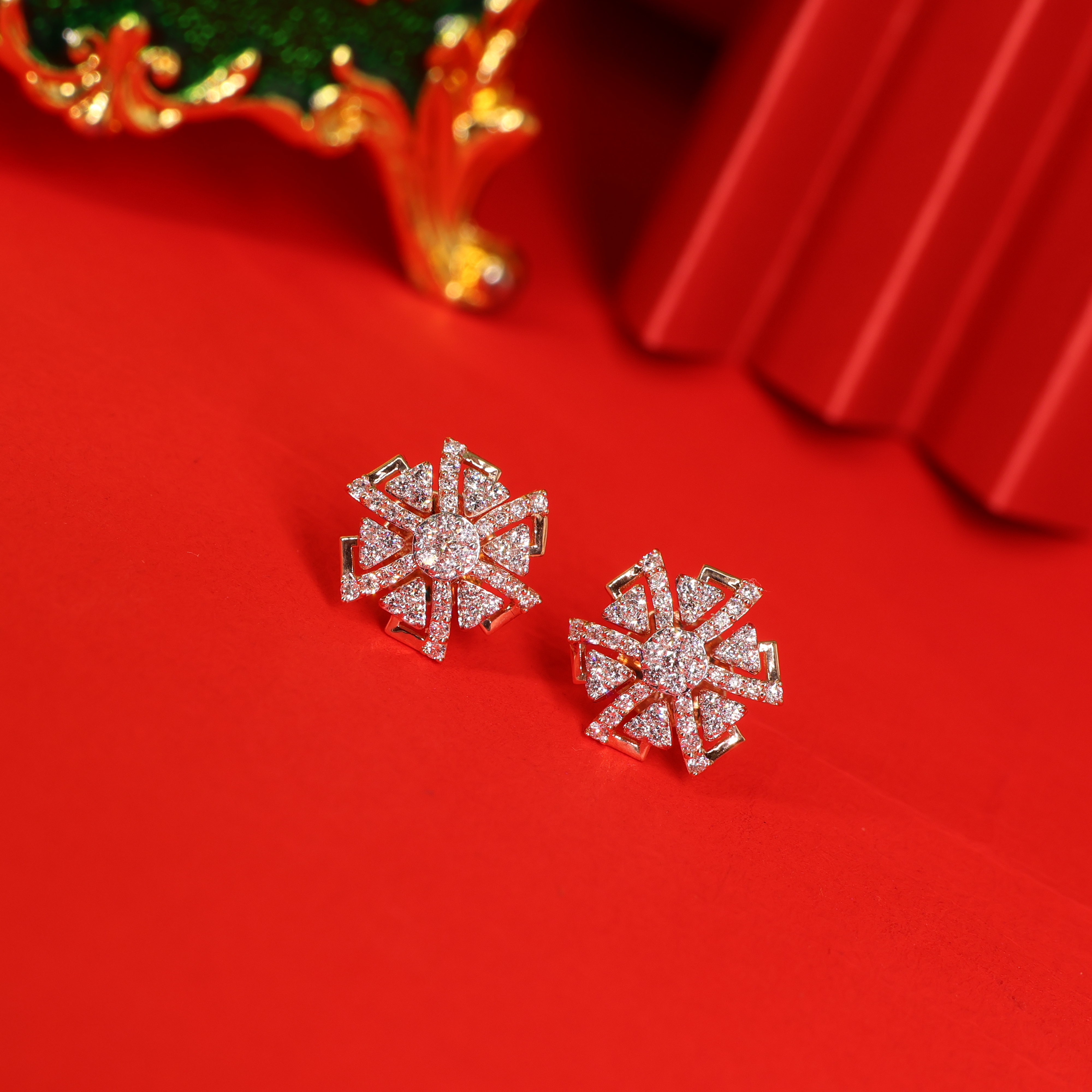 Real Diamond Earring 