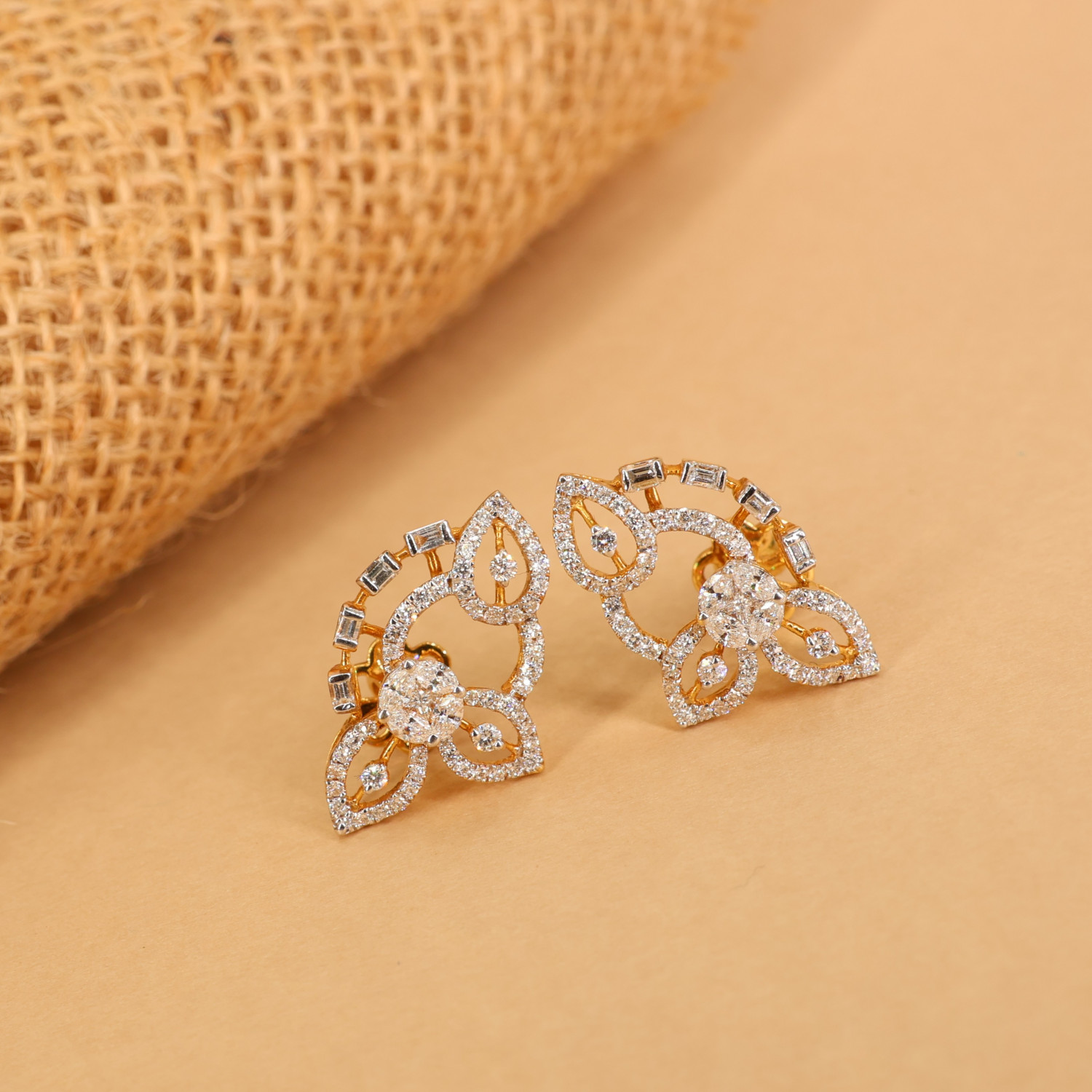 Real Diamond Earring 