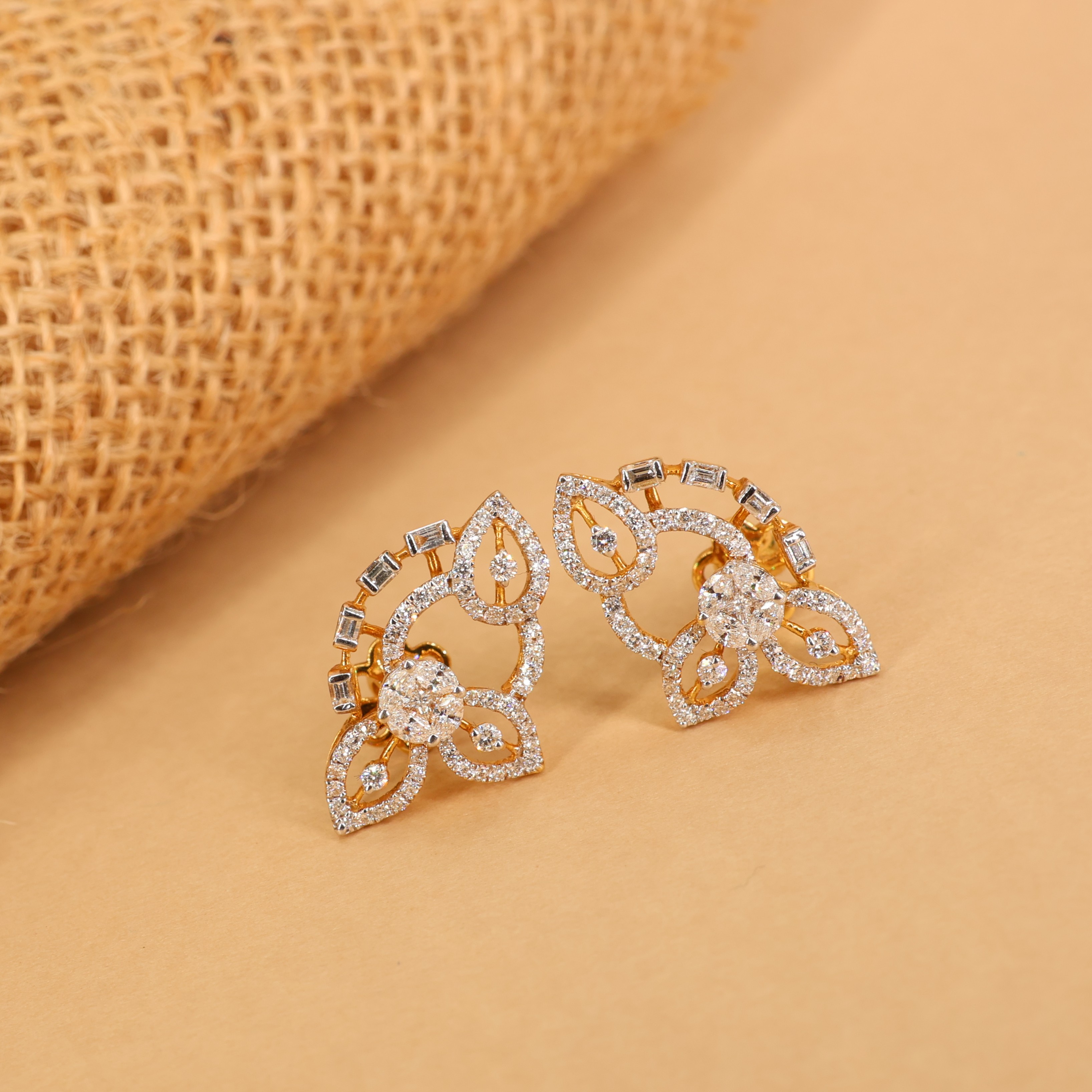 Real Diamond Earring 