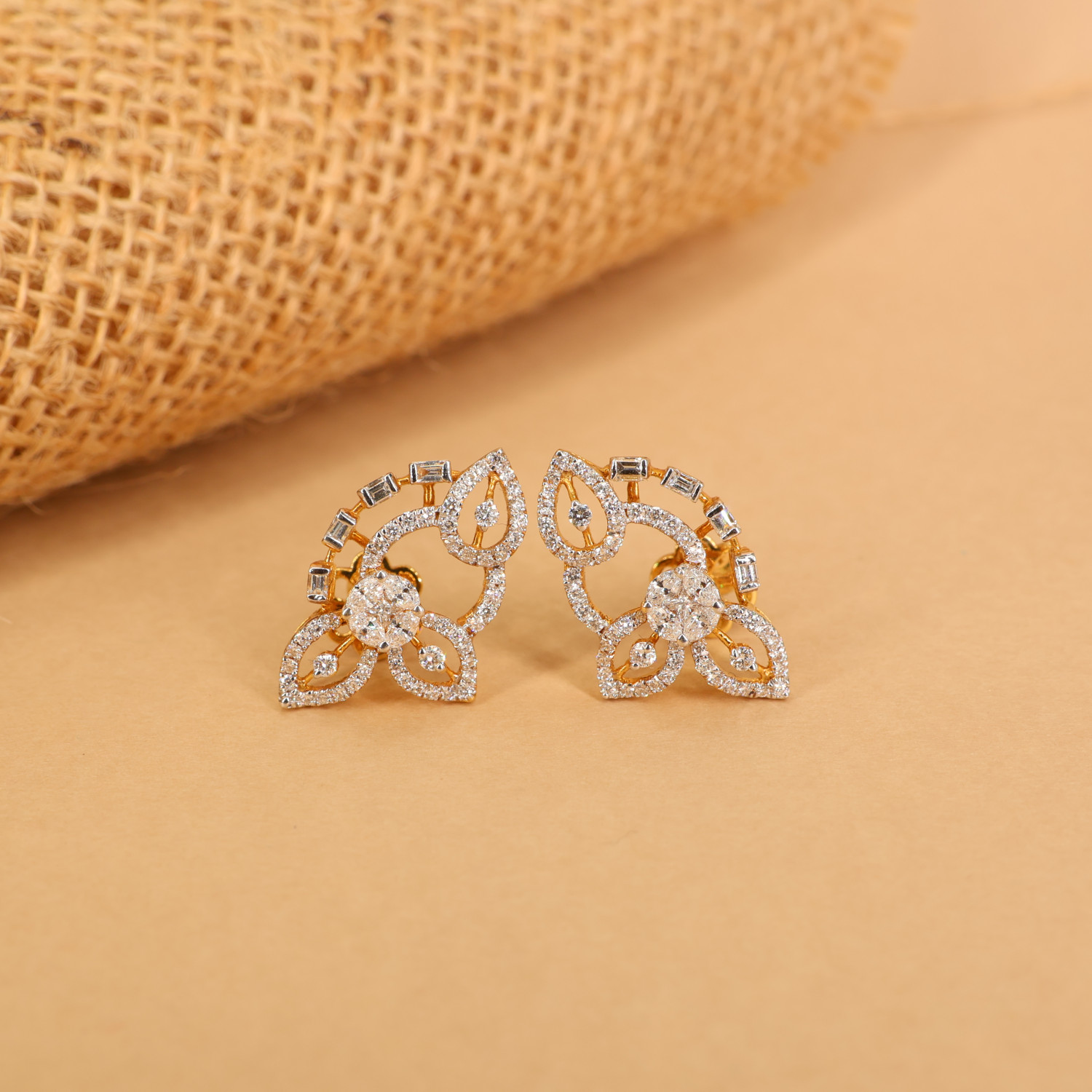 Real Diamond Earring 