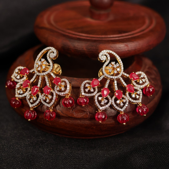 Real Diamond Necklace Earring 