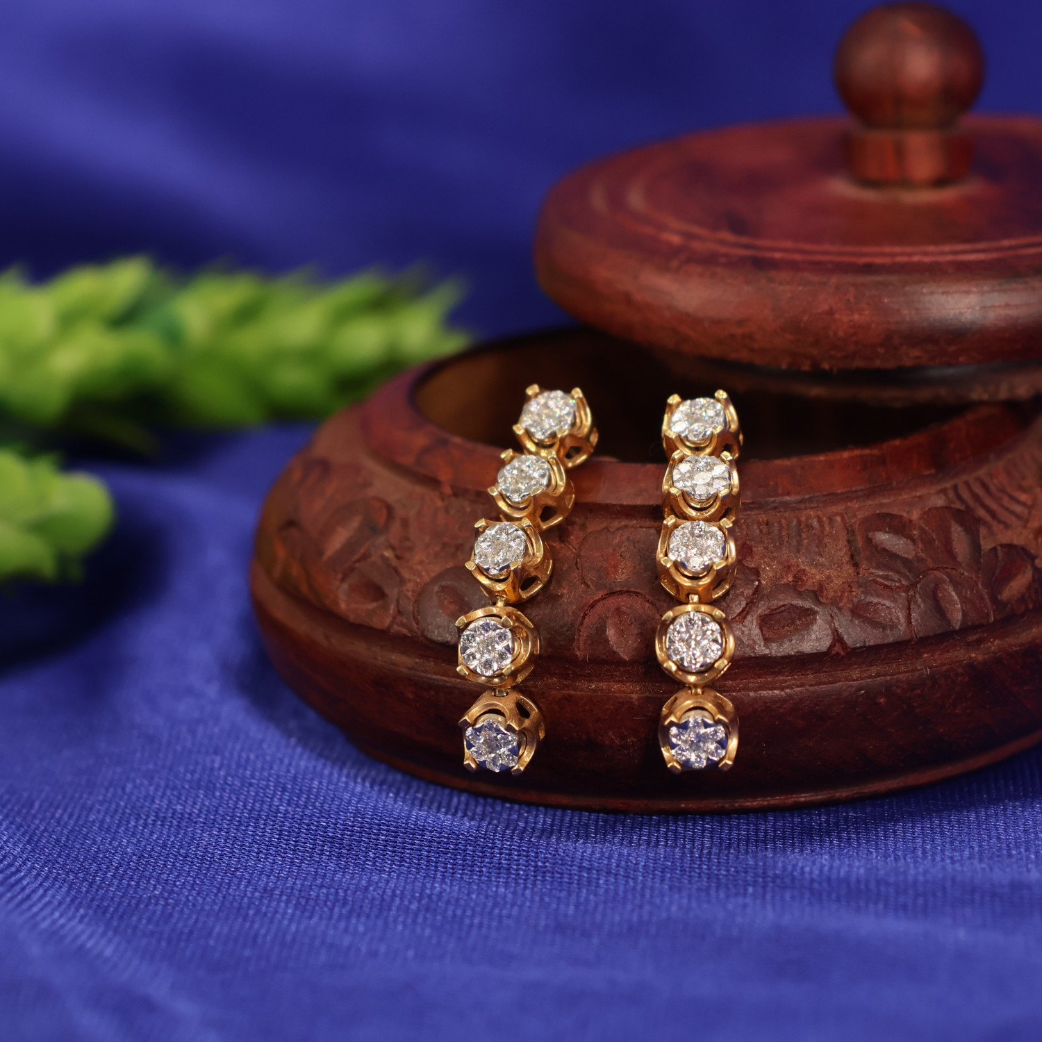 Real Diamond Necklace Earring 