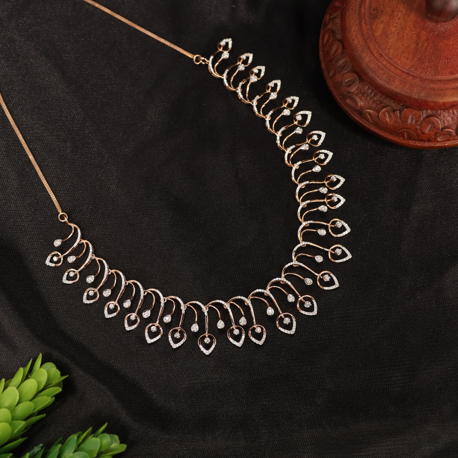 Real Diamond Necklace 