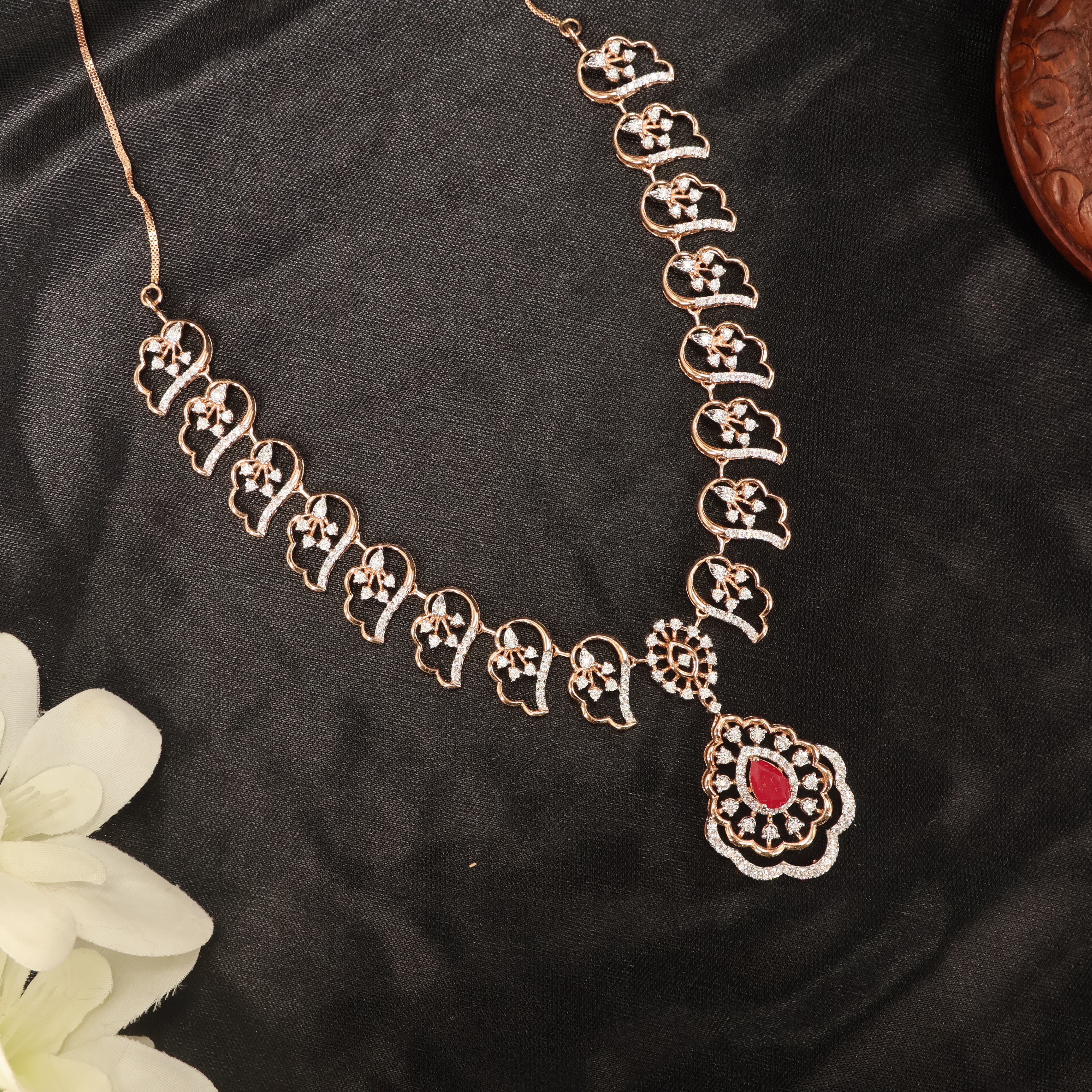 Real Diamond Necklace 