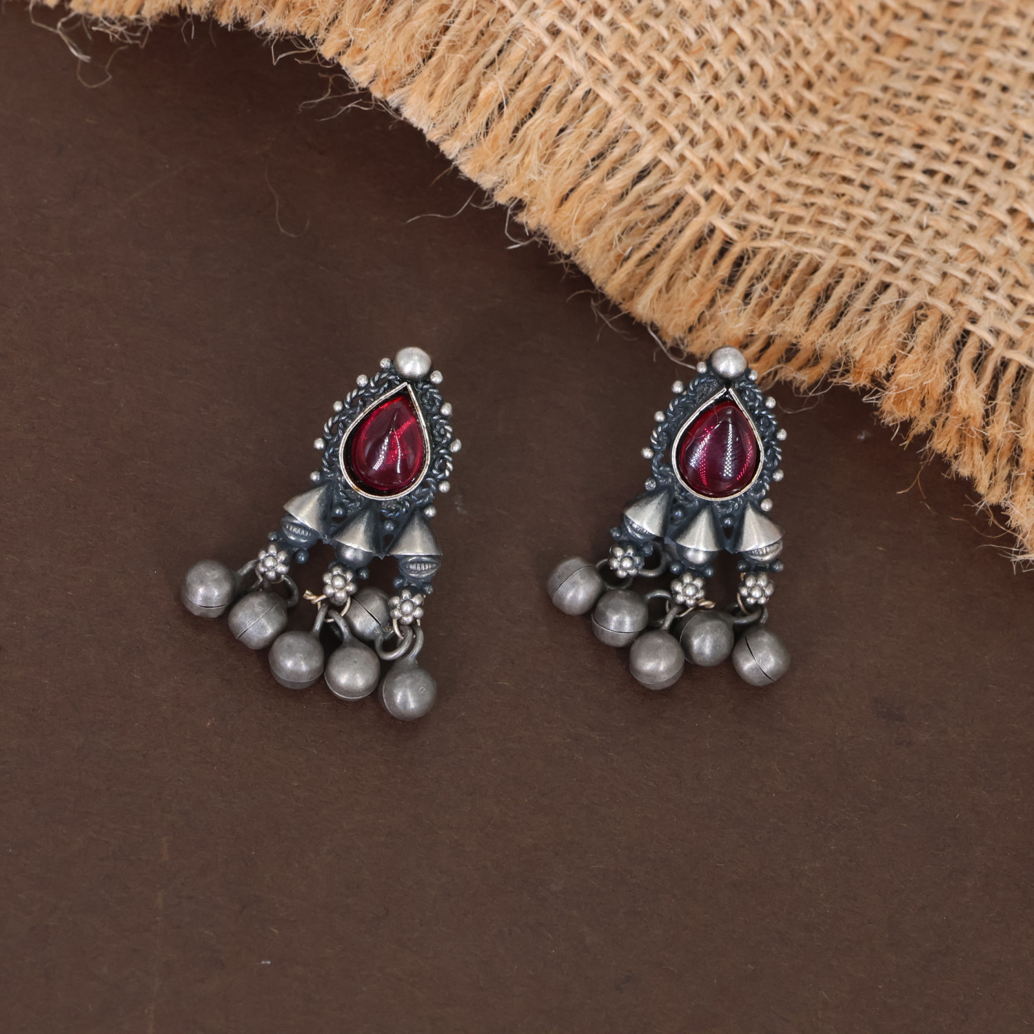 Silver Necklace Earring