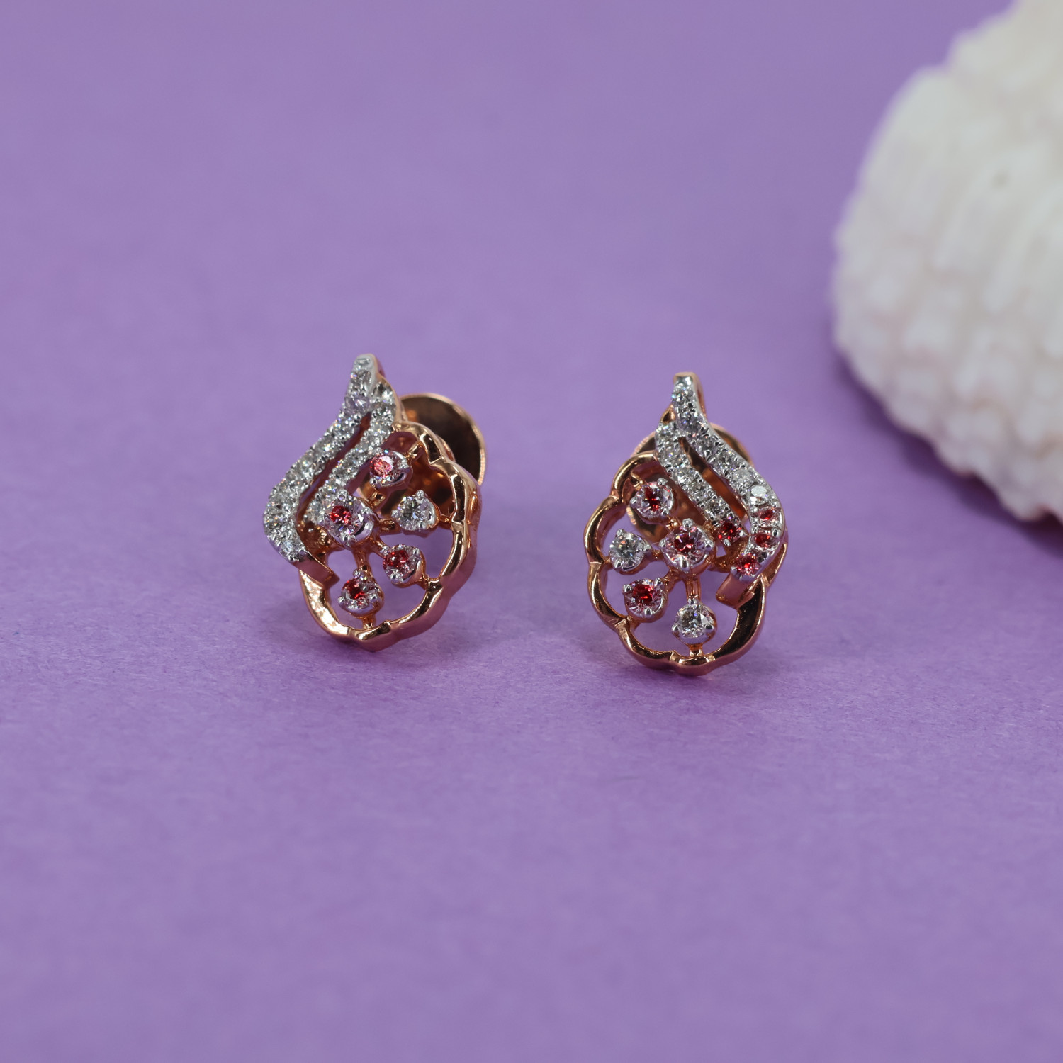 Real Diamond Earring 