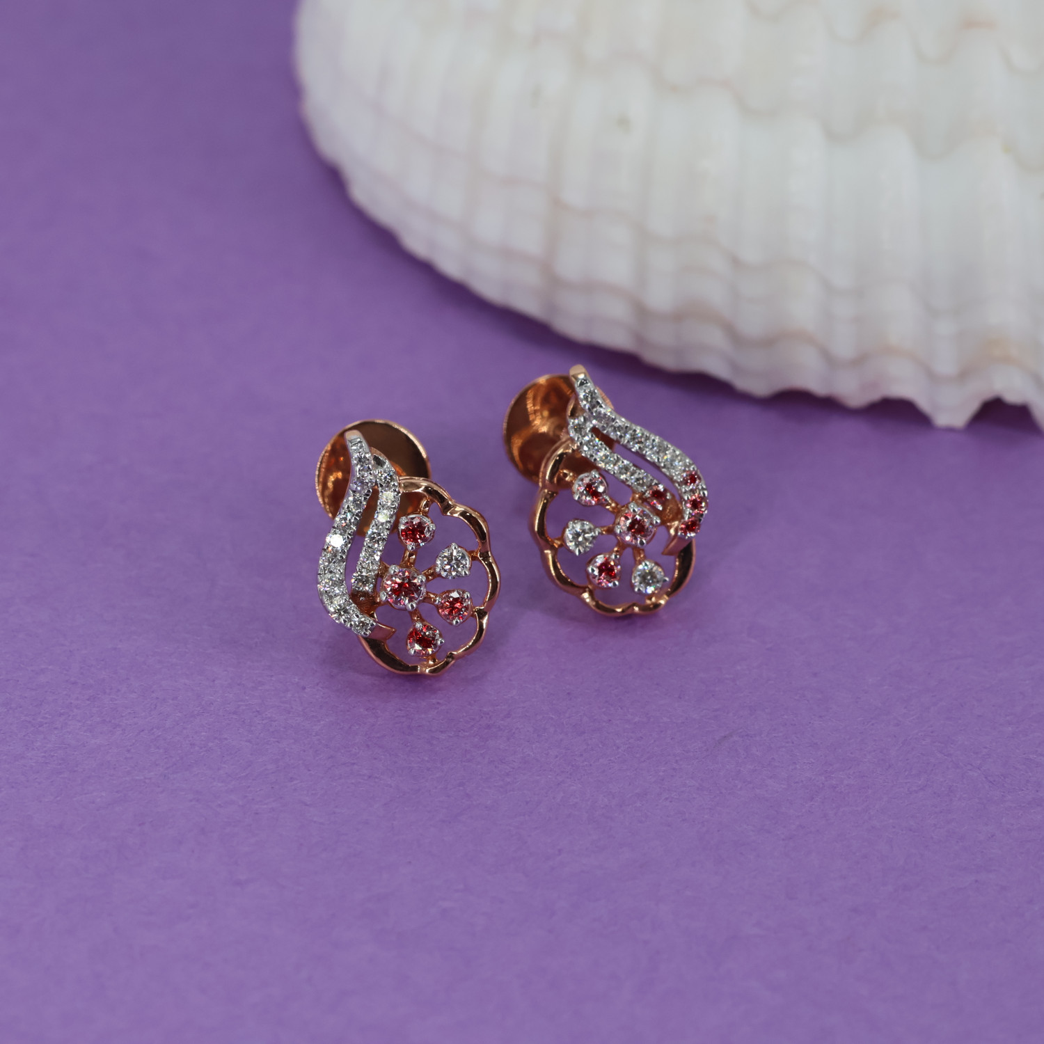 Real Diamond Earring 