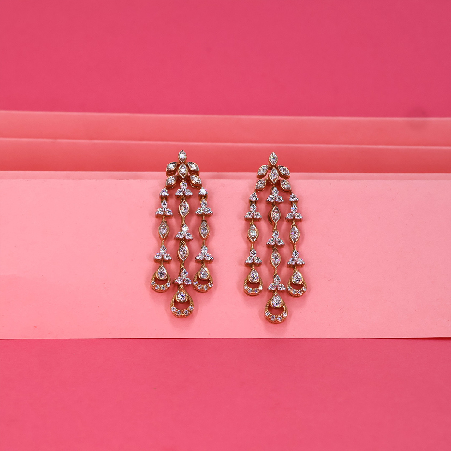 Real Diamond Necklace Earring 