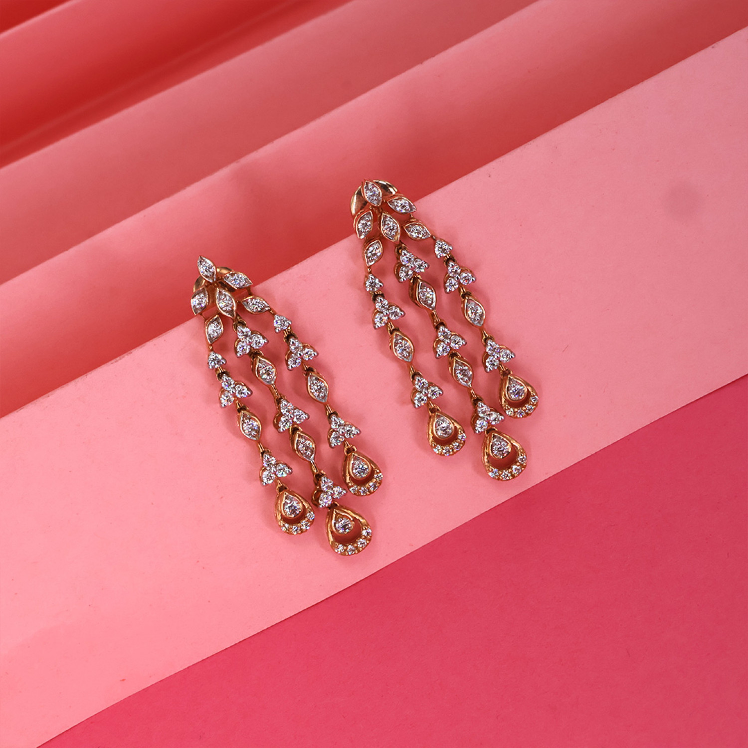 Real Diamond Necklace Earring 