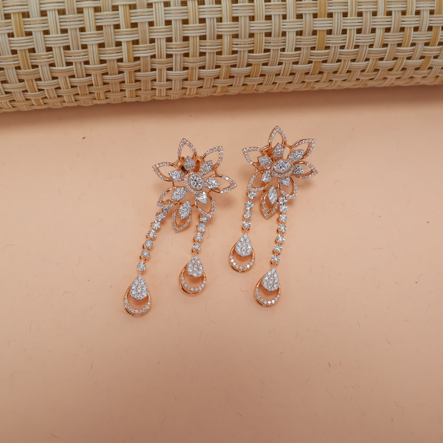 Real Diamond Necklace Earring 