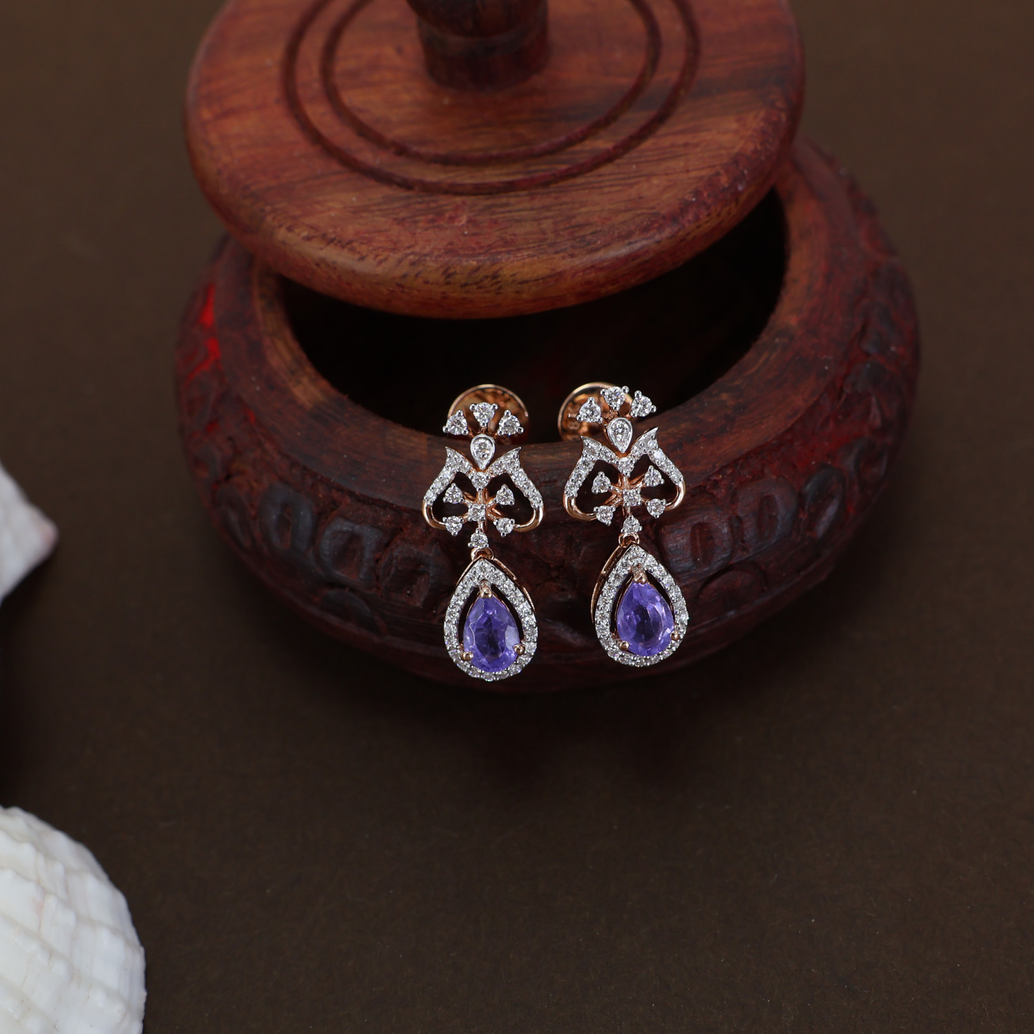 Real Diamond Necklace Earring 