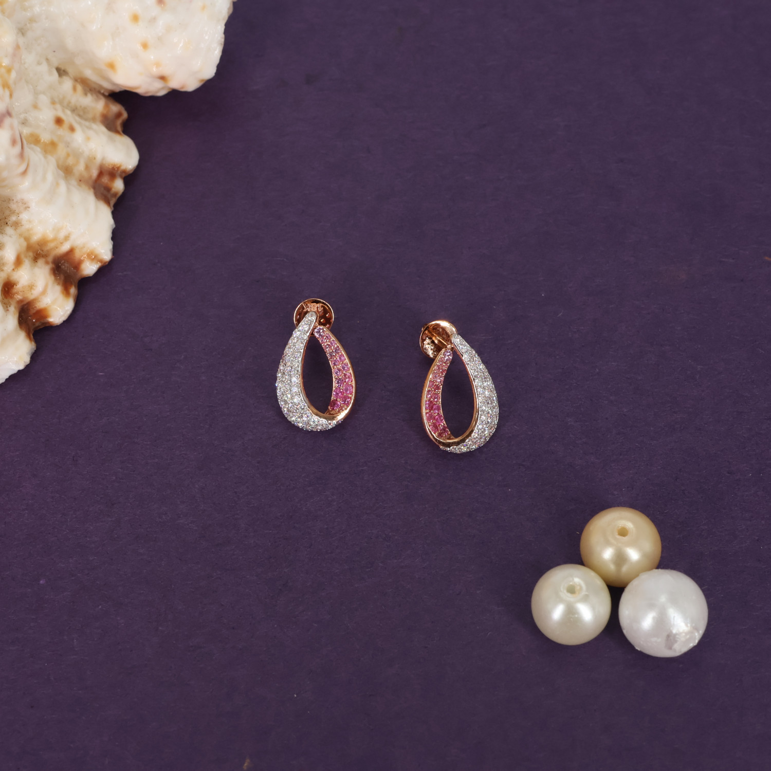 Real Diamond Earring