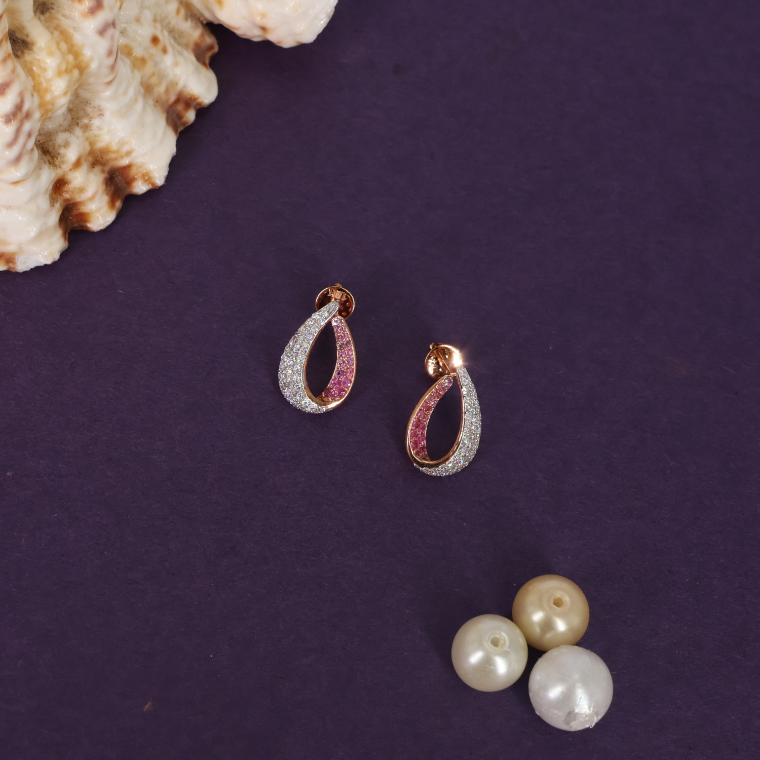 Real Diamond Earring