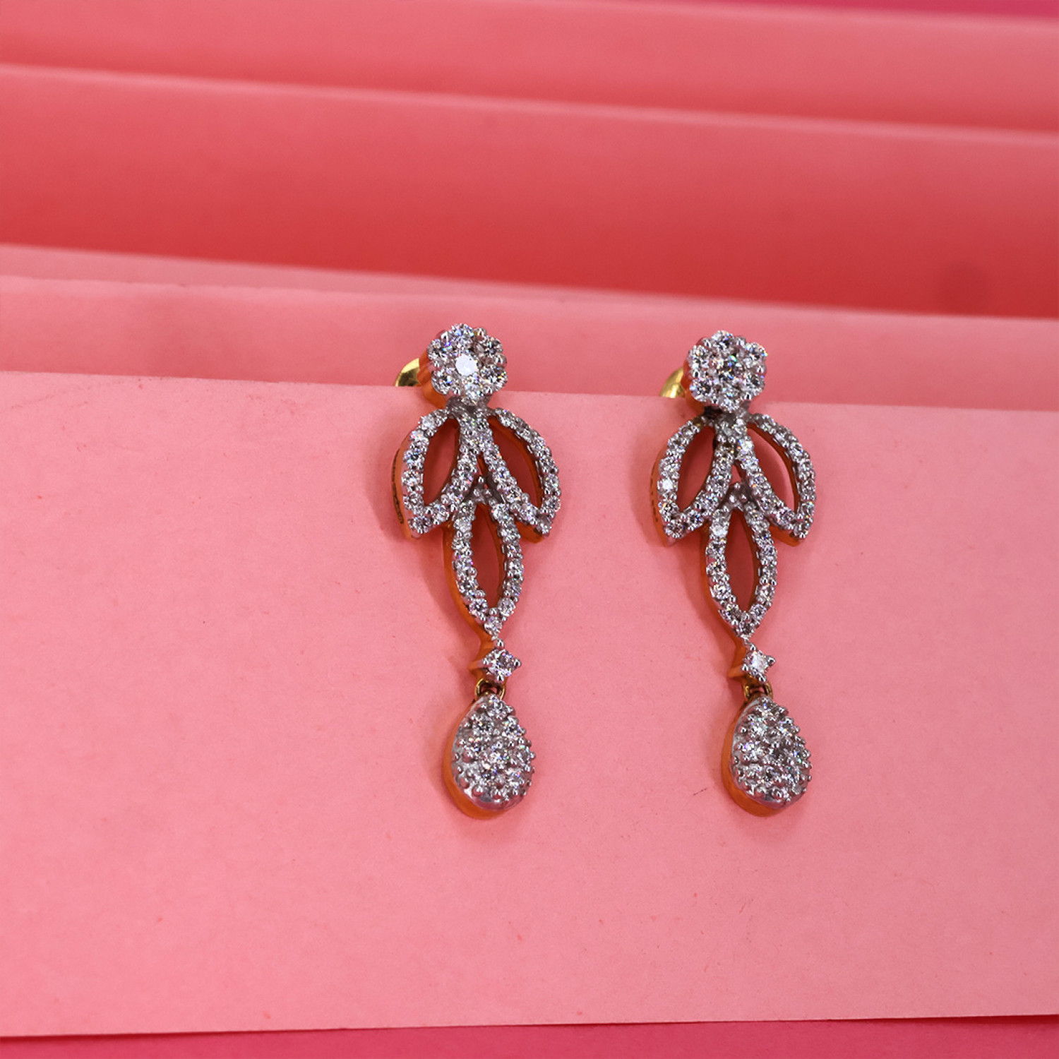 Real Diamond Necklace Earring 