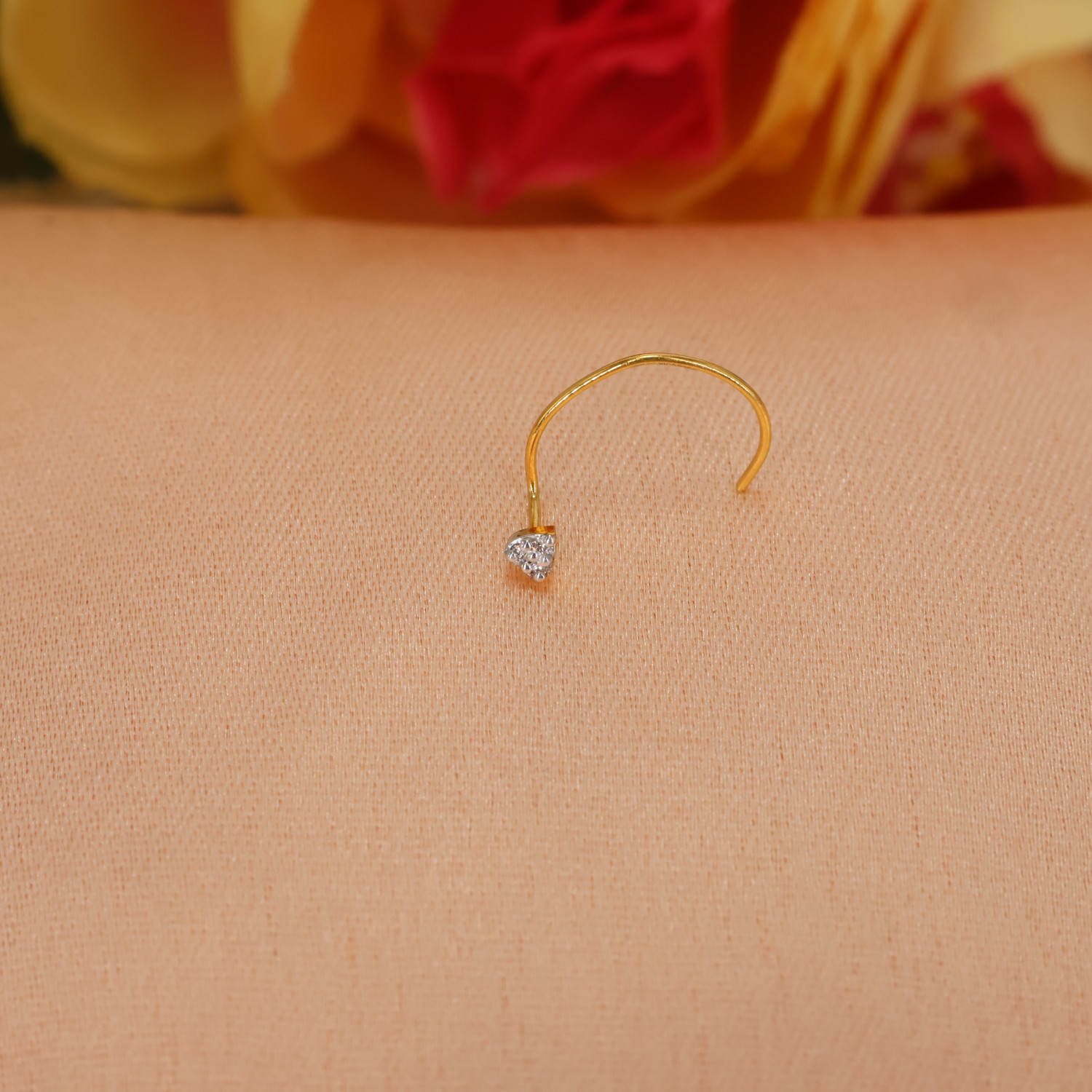 REAL DIAMOND NOSE PIN 