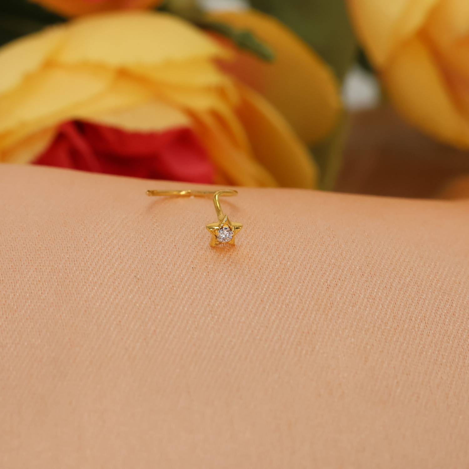 REAL DIAMOND NOSE PIN 