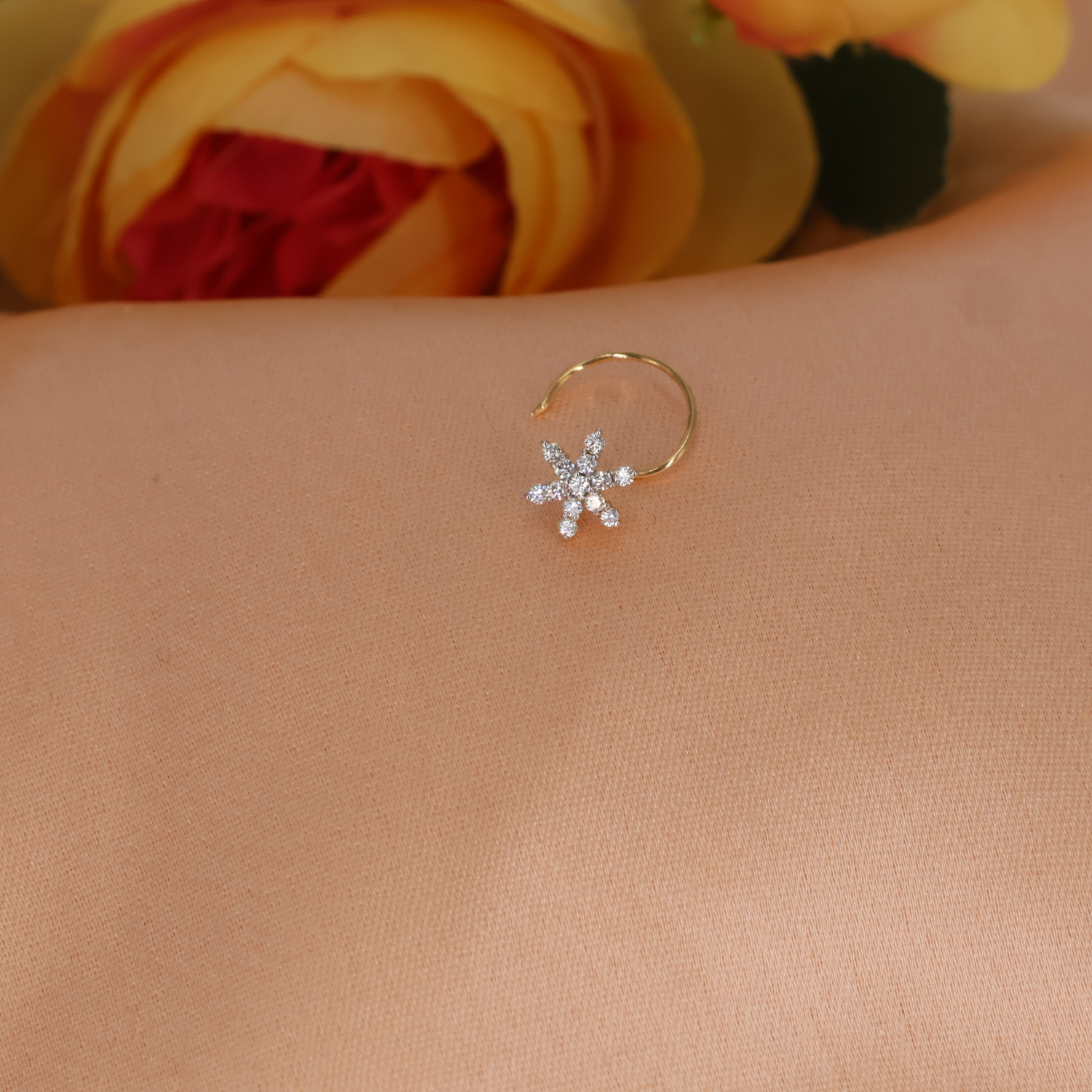 REAL DIAMOND NOSE PIN 