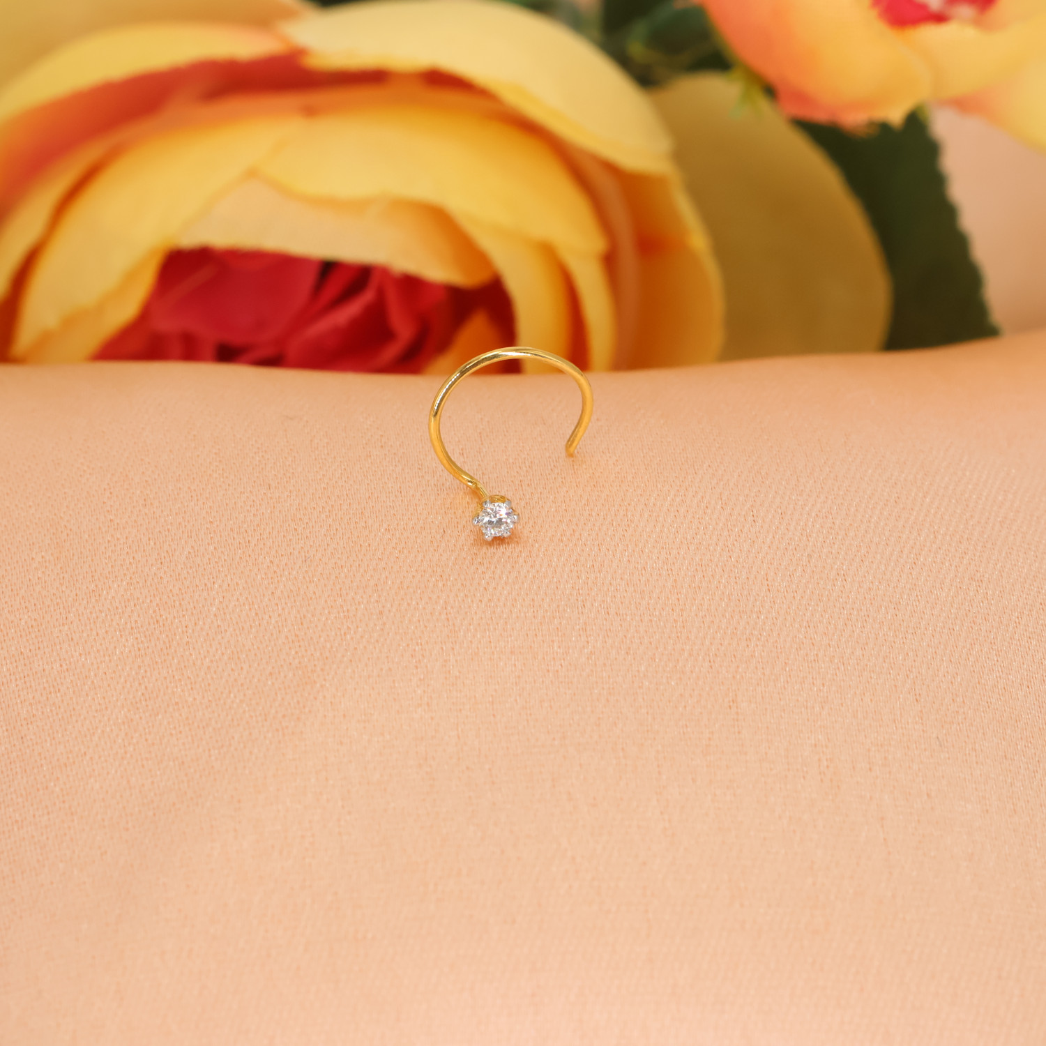 REAL DIAMOND NOSE PIN 