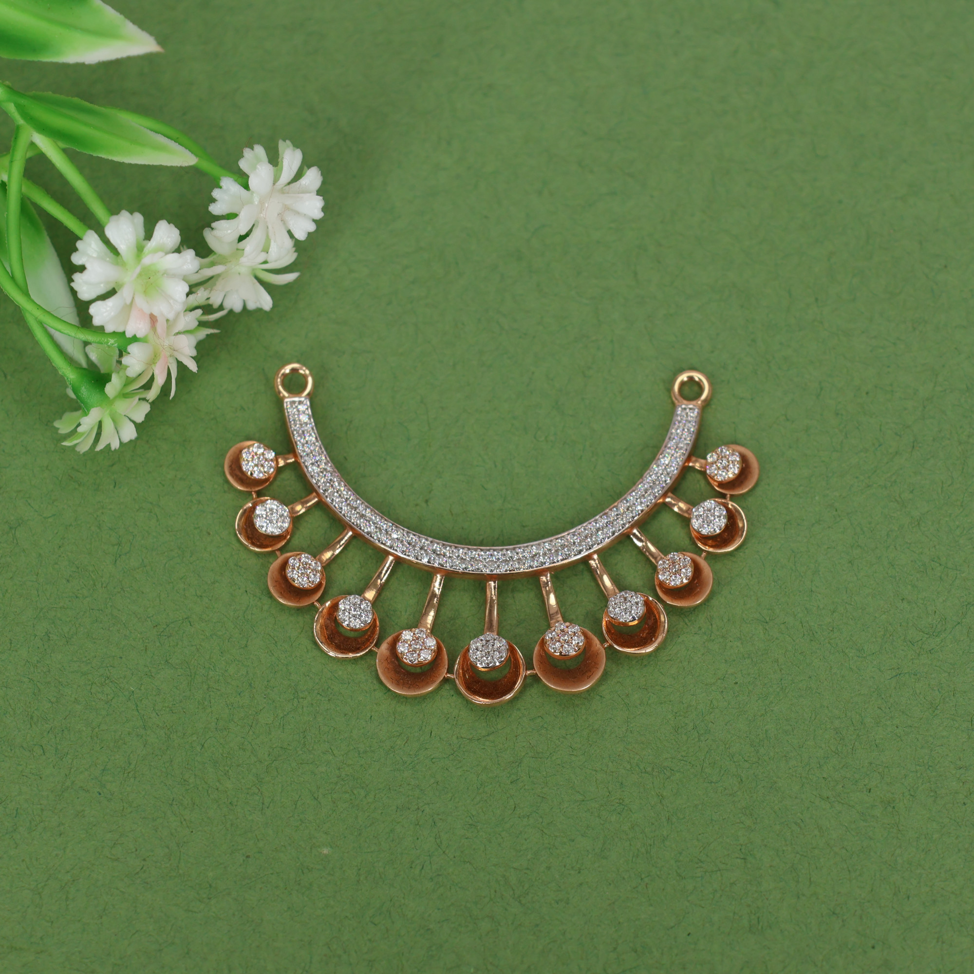 Acquista Orecchini placcato oro | Leila Pendant | Jewels