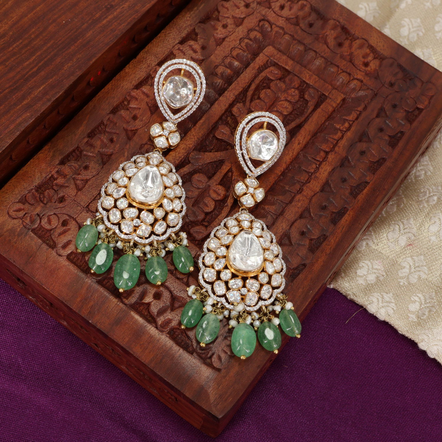 Delica Necklace Earring 