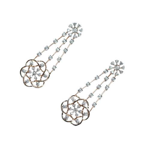 Real Diamond Necklace Earring