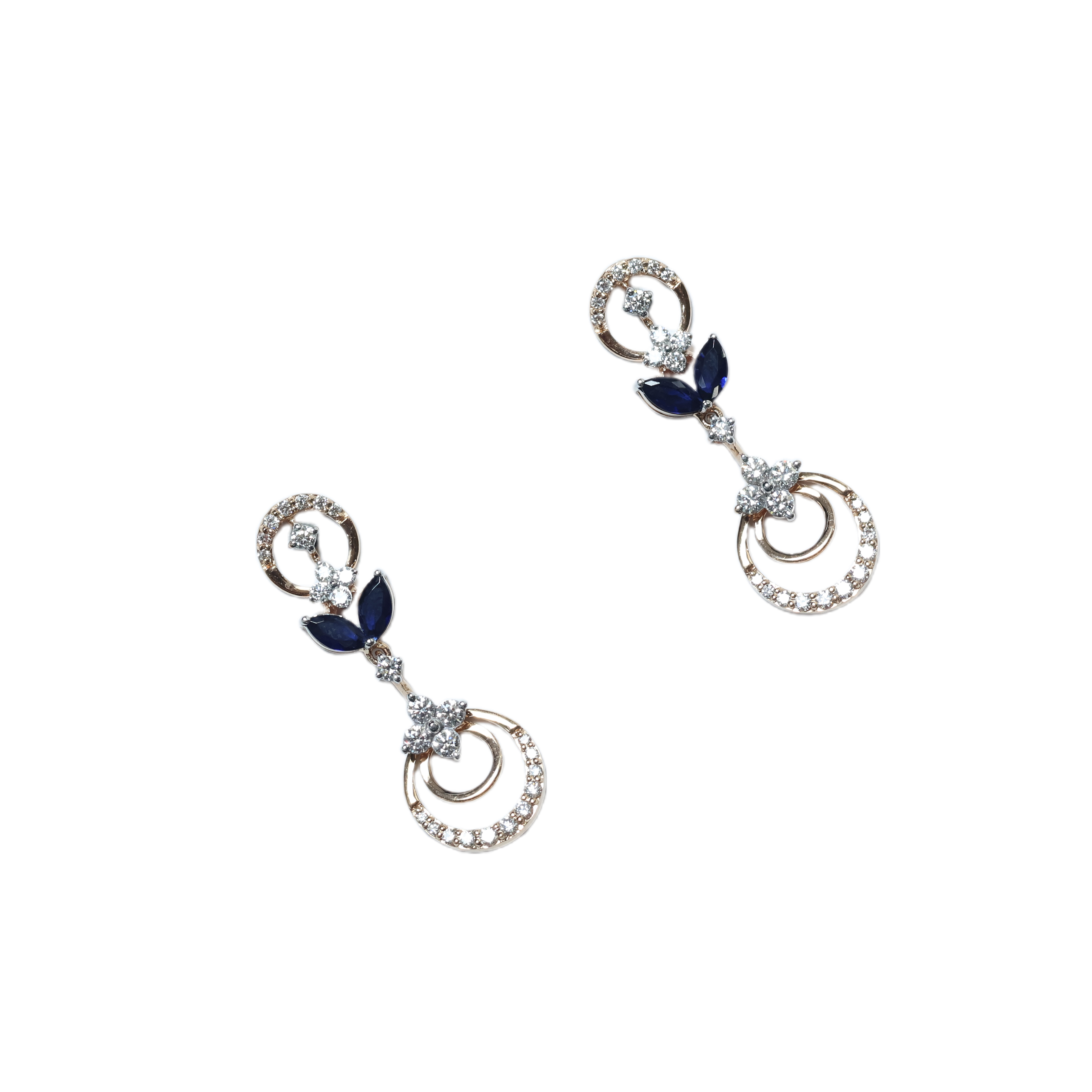 Real Diamond Necklace Earring