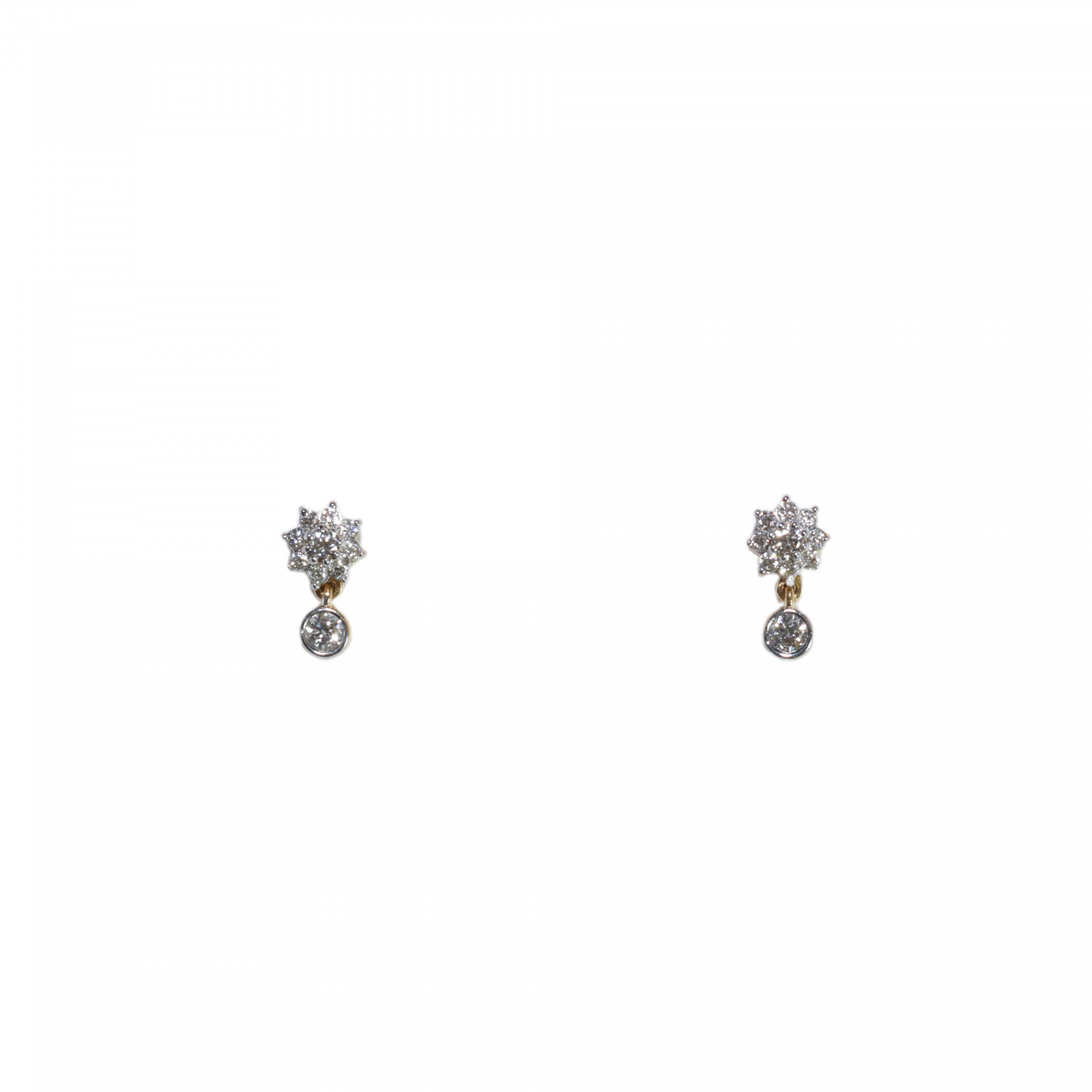 Real Diamond Necklace Earring