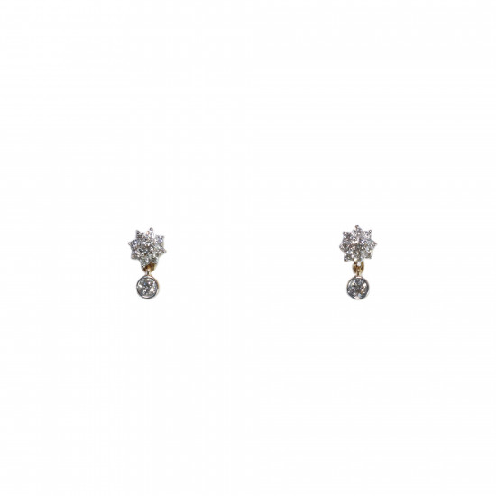 Real Diamond Necklace Earring