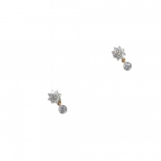 Real Diamond Necklace Earring