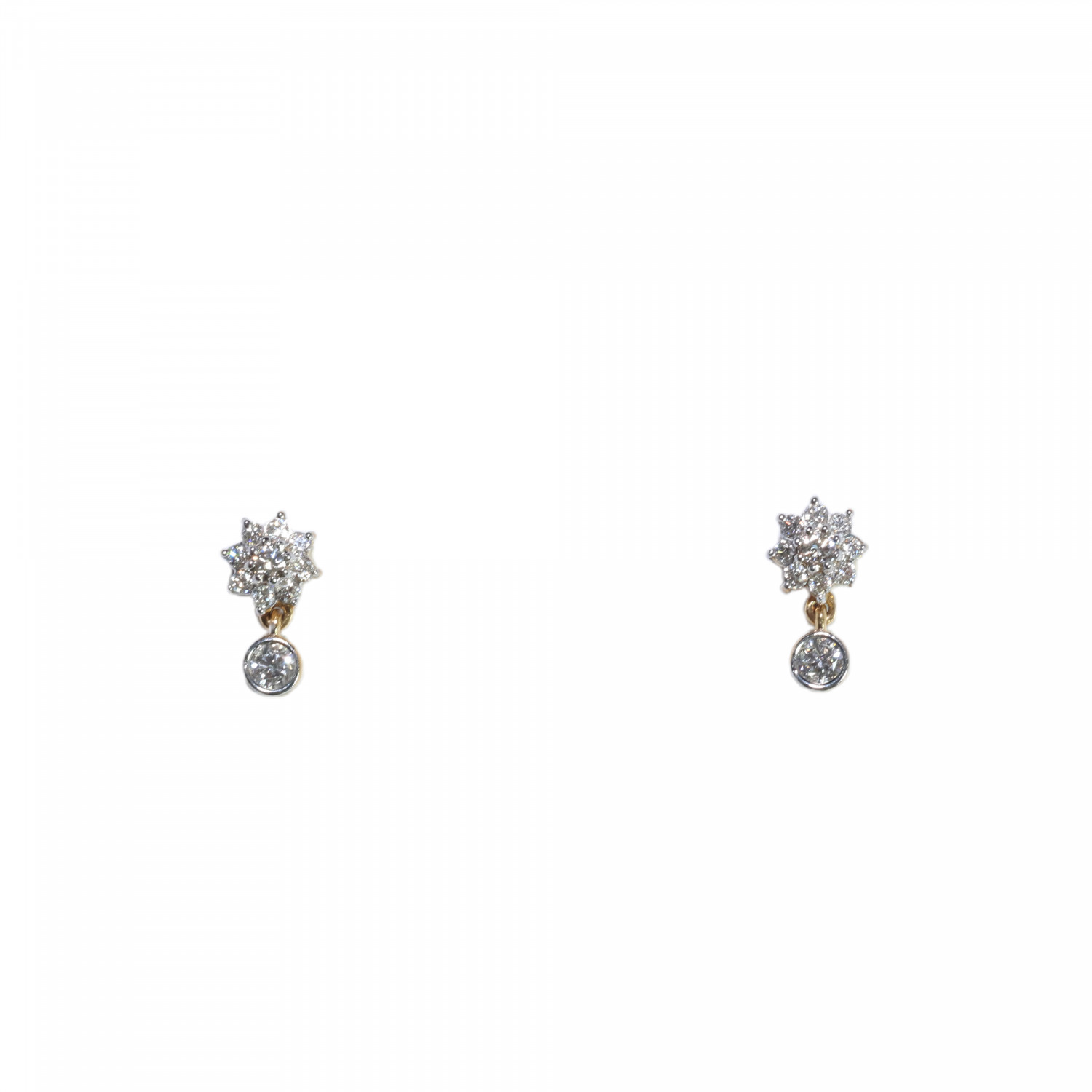 Real Diamond Necklace Earring