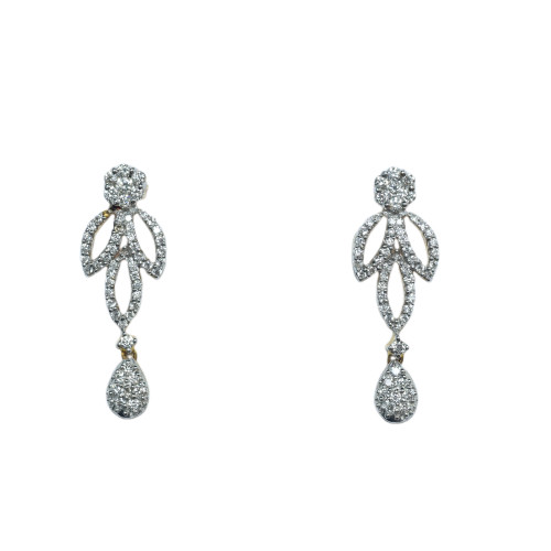 Real Diamond Necklace Earring