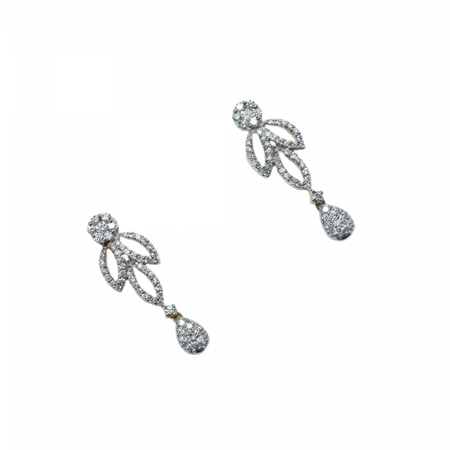 Real Diamond Necklace Earring