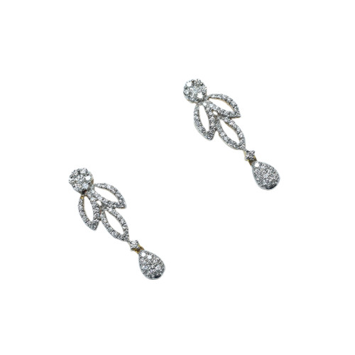 Real Diamond Necklace Earring