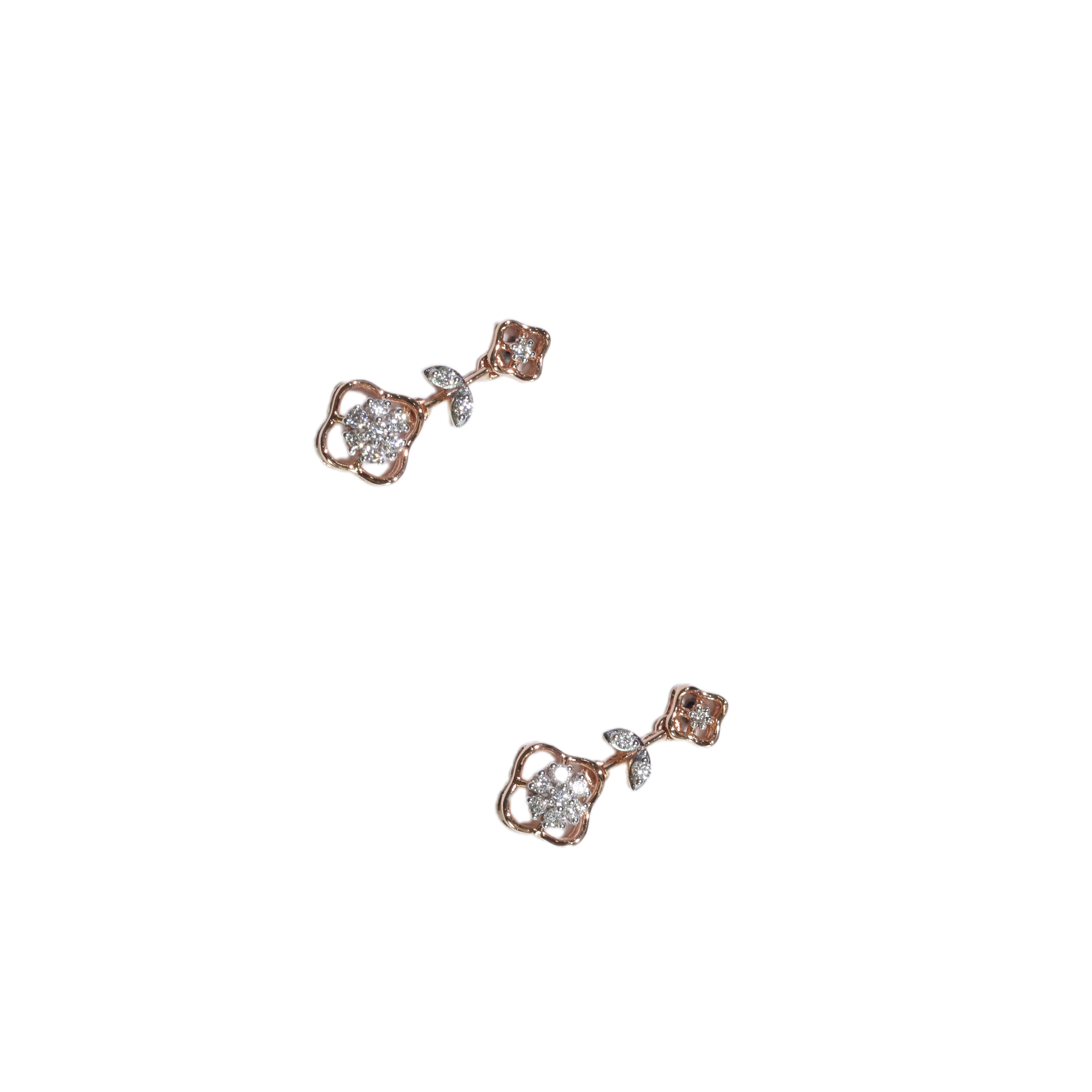 Real Diamond Necklace Earring