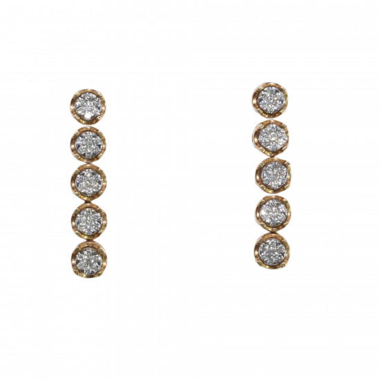 Real Diamond Necklace Earring