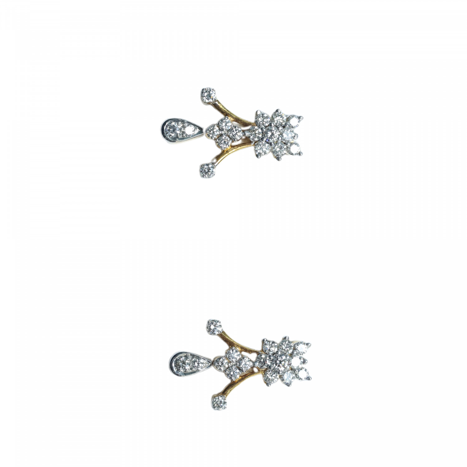 Real Diamond Necklace Earring