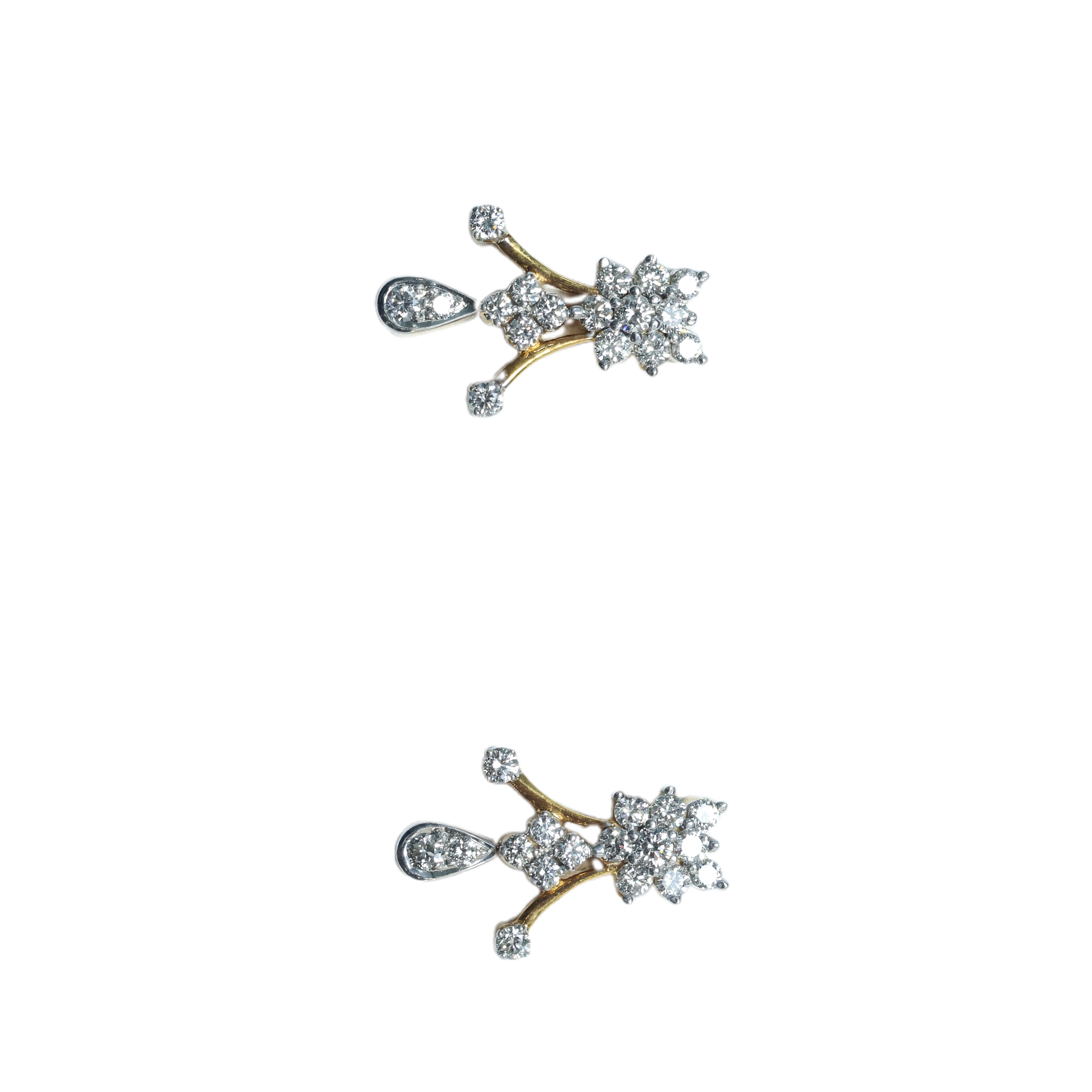 Real Diamond Necklace Earring