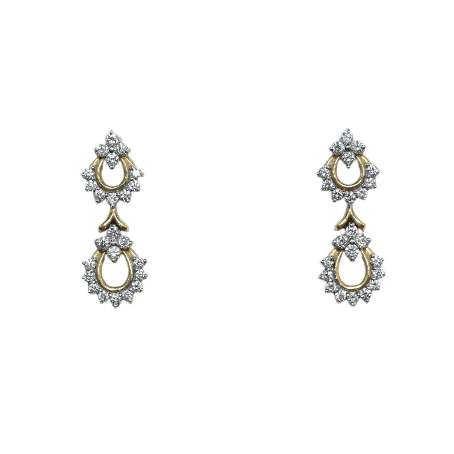 Real Diamond Necklace Earring